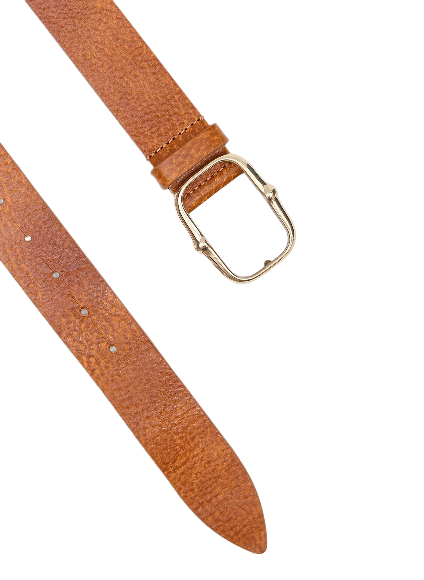 Ceinture Holis en cuir ISABEL MARANT Orange