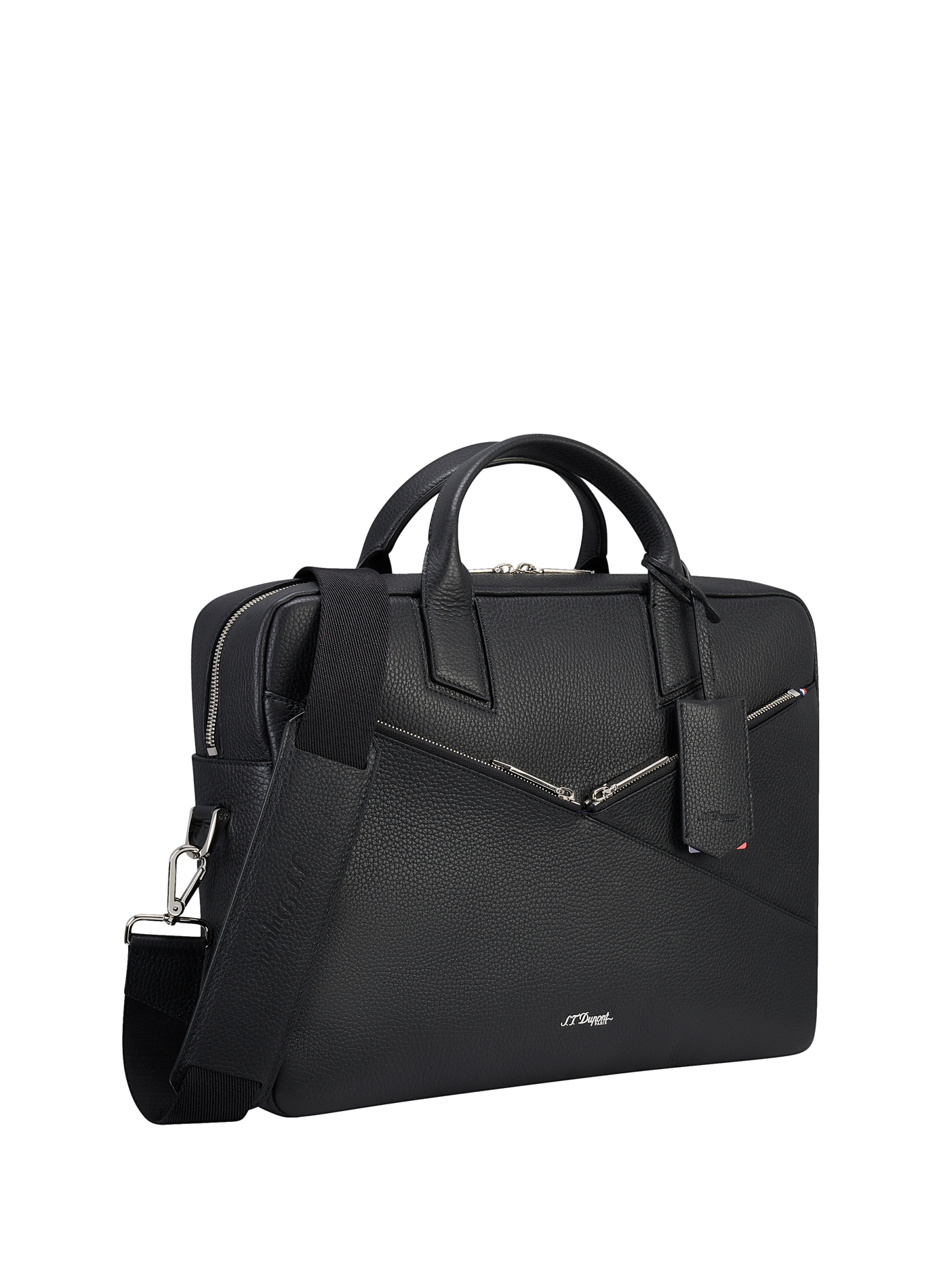 Porte-documents Neo Capsule en cuir de veau grainé S.T. DUPONT Noir