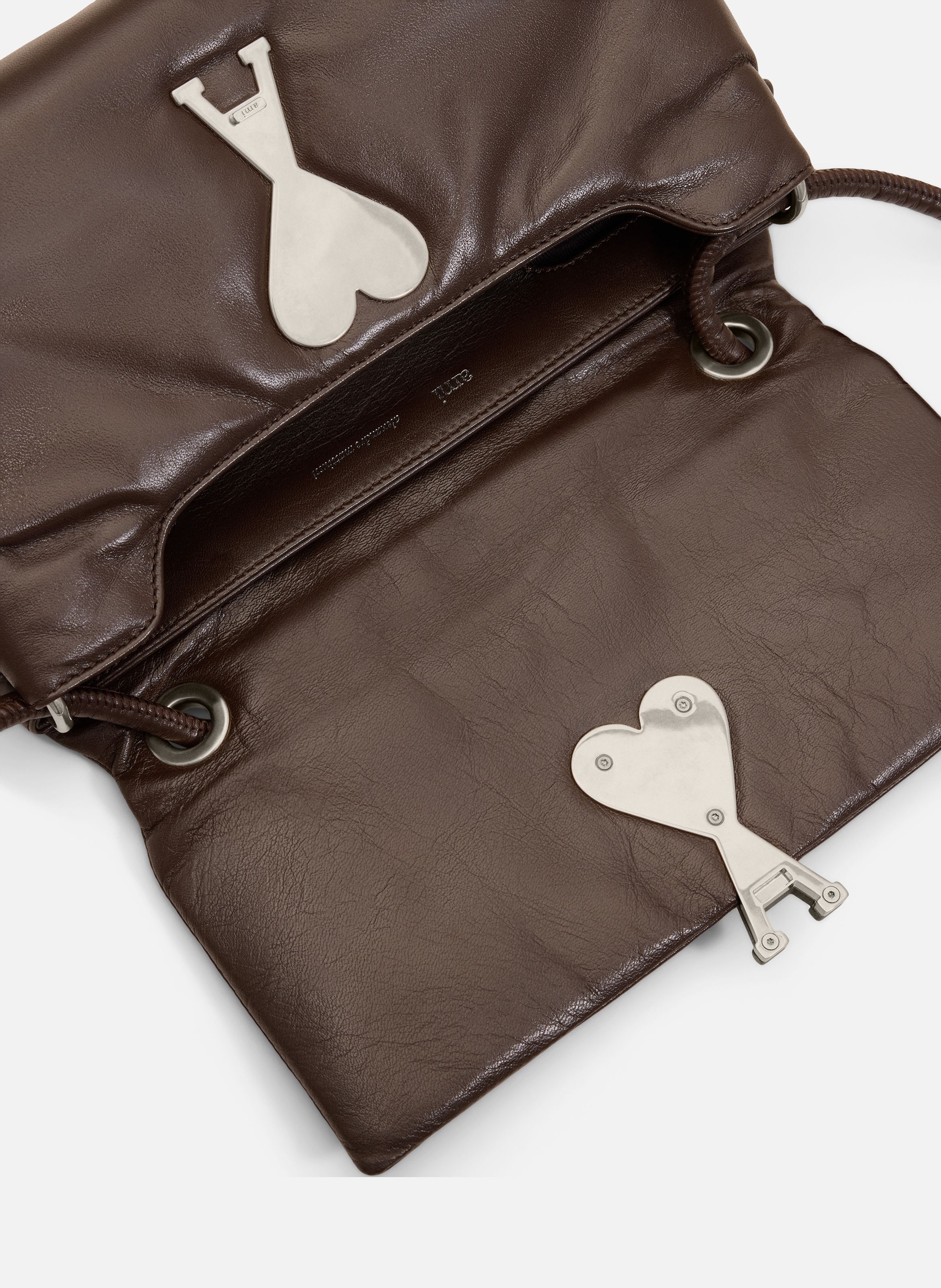 Sac voulez-vous unisexe AMI PARIS Marron