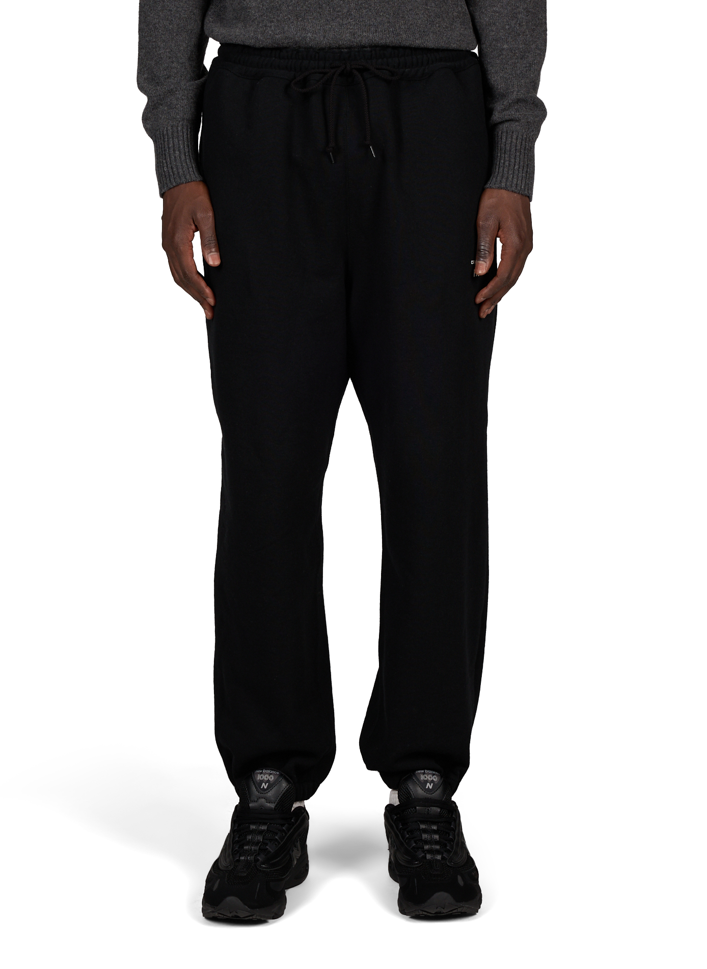 Jogging large en coton COMME DES GARCONS HOMME Noir