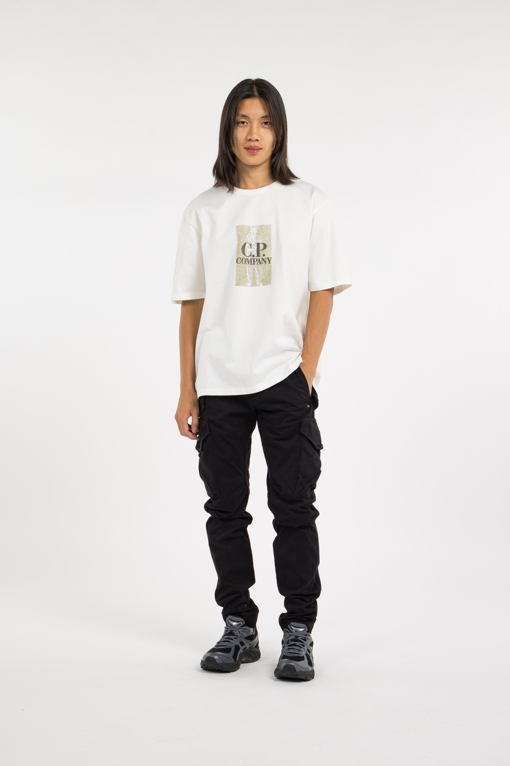 T-shirt CP COMPANY Blanc