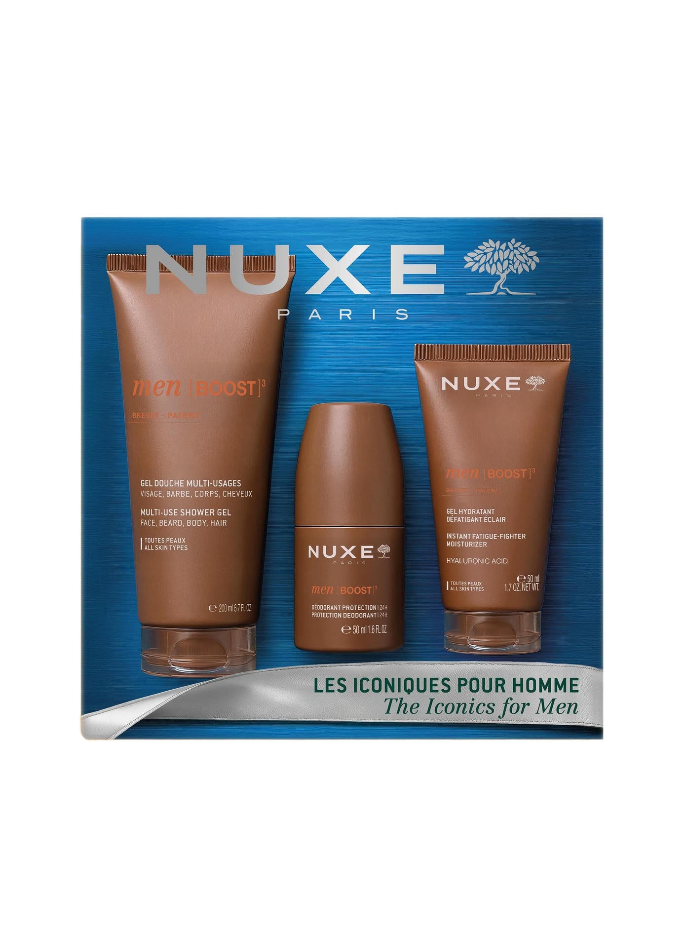 Men [BOOST]³ Christmas Gift Set The Iconic Collection For Men NUXE No color