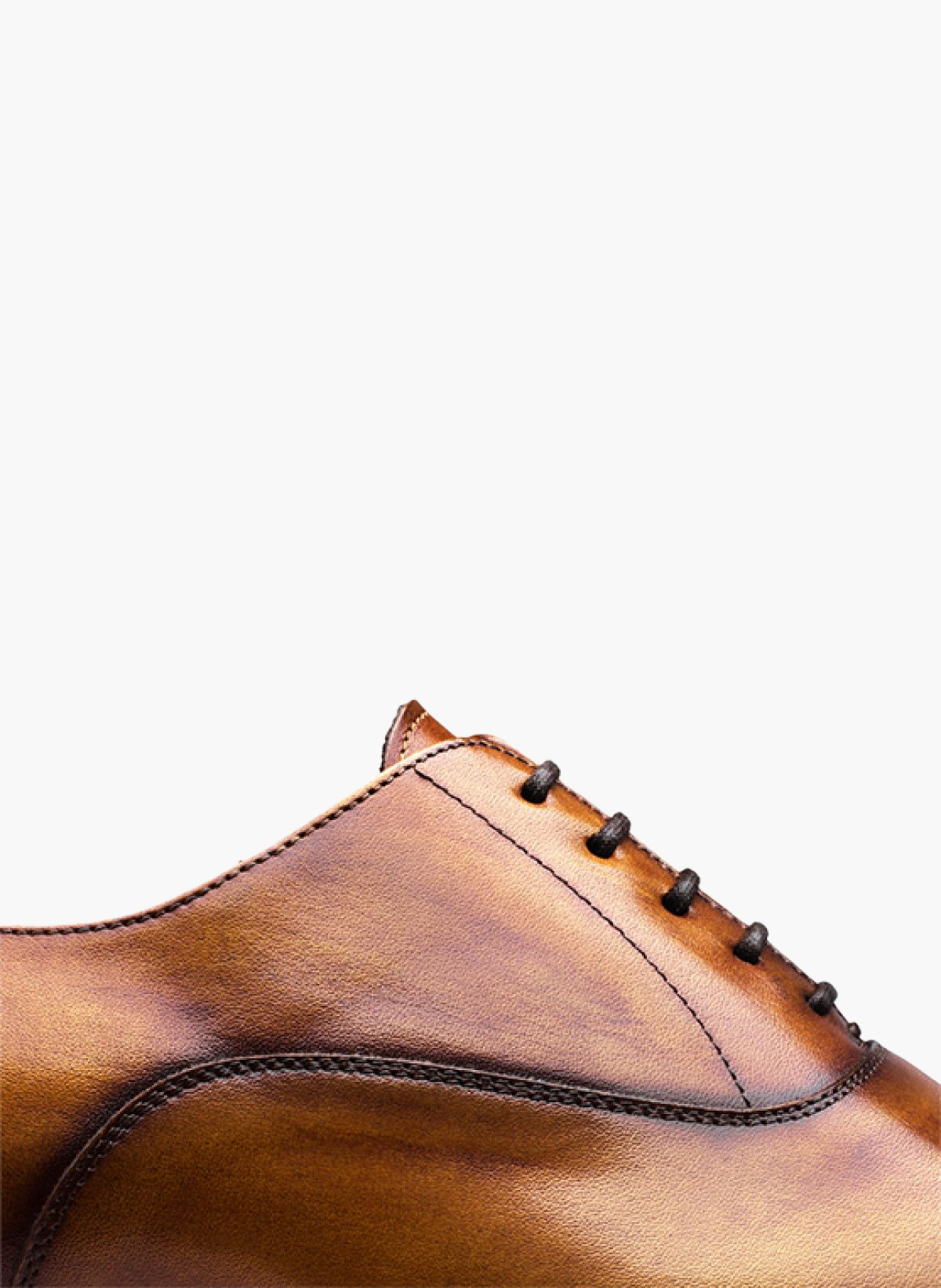 Richelieu cuir oxford FINSBURY Marron