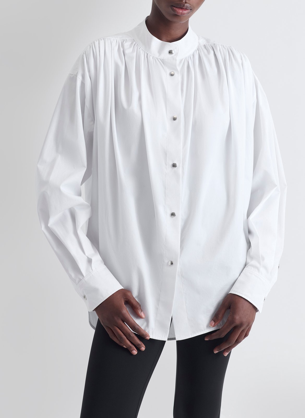 Chemise ample à col boutonné unie fatal IRO Blanc