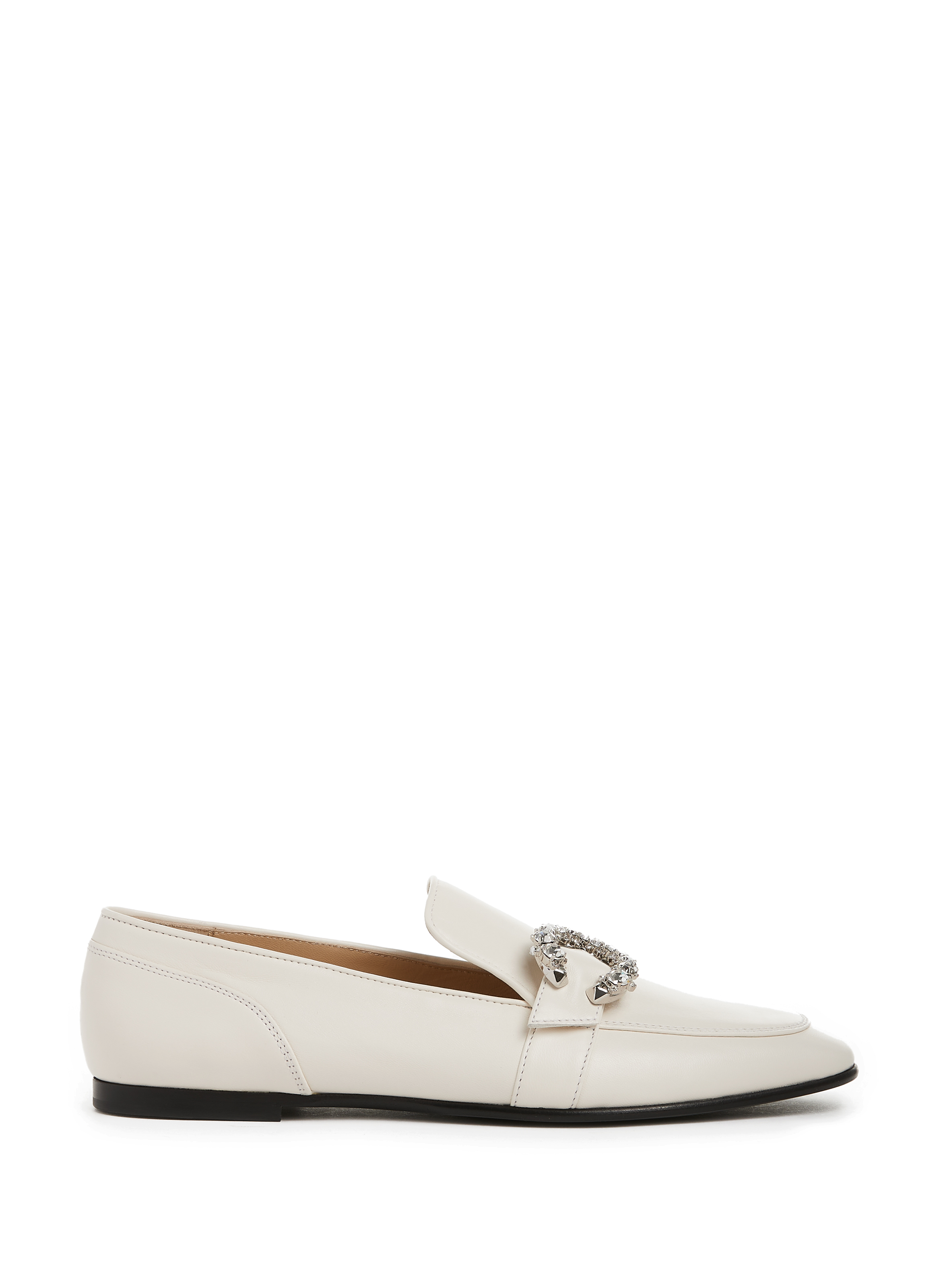 JIMMY CHOO Mocassins Mani en cuir Beige
