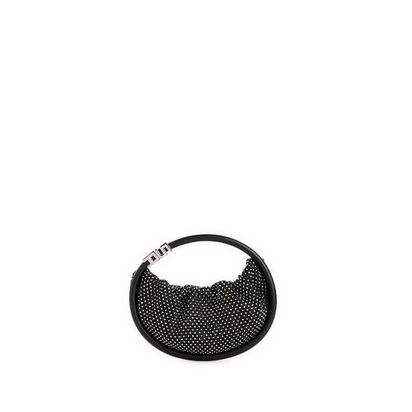 Sac à main Domino mini en filet strassé Sac à main Domino mini en filet strassé