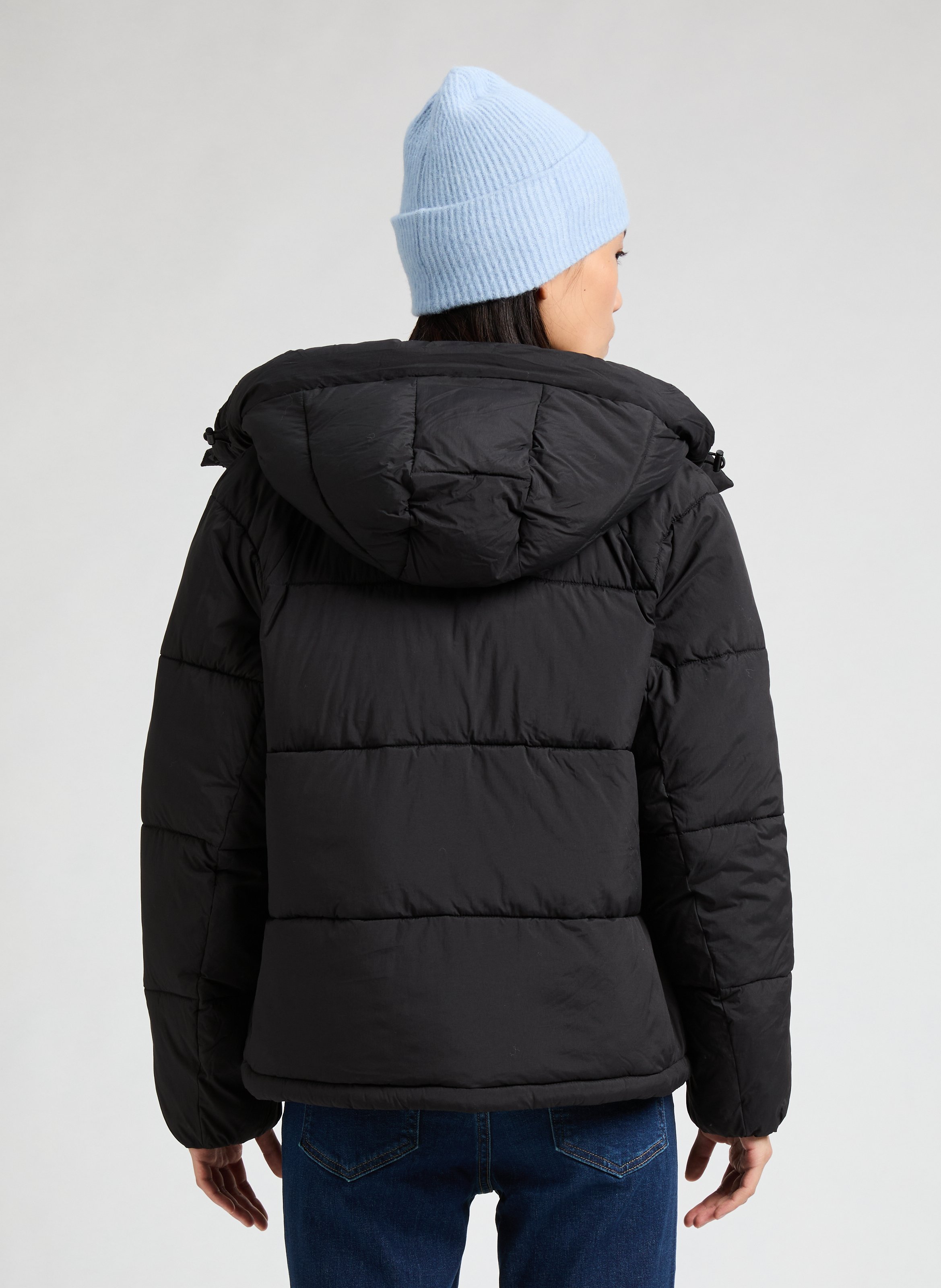 Hooded down jacket DOCKERS Black