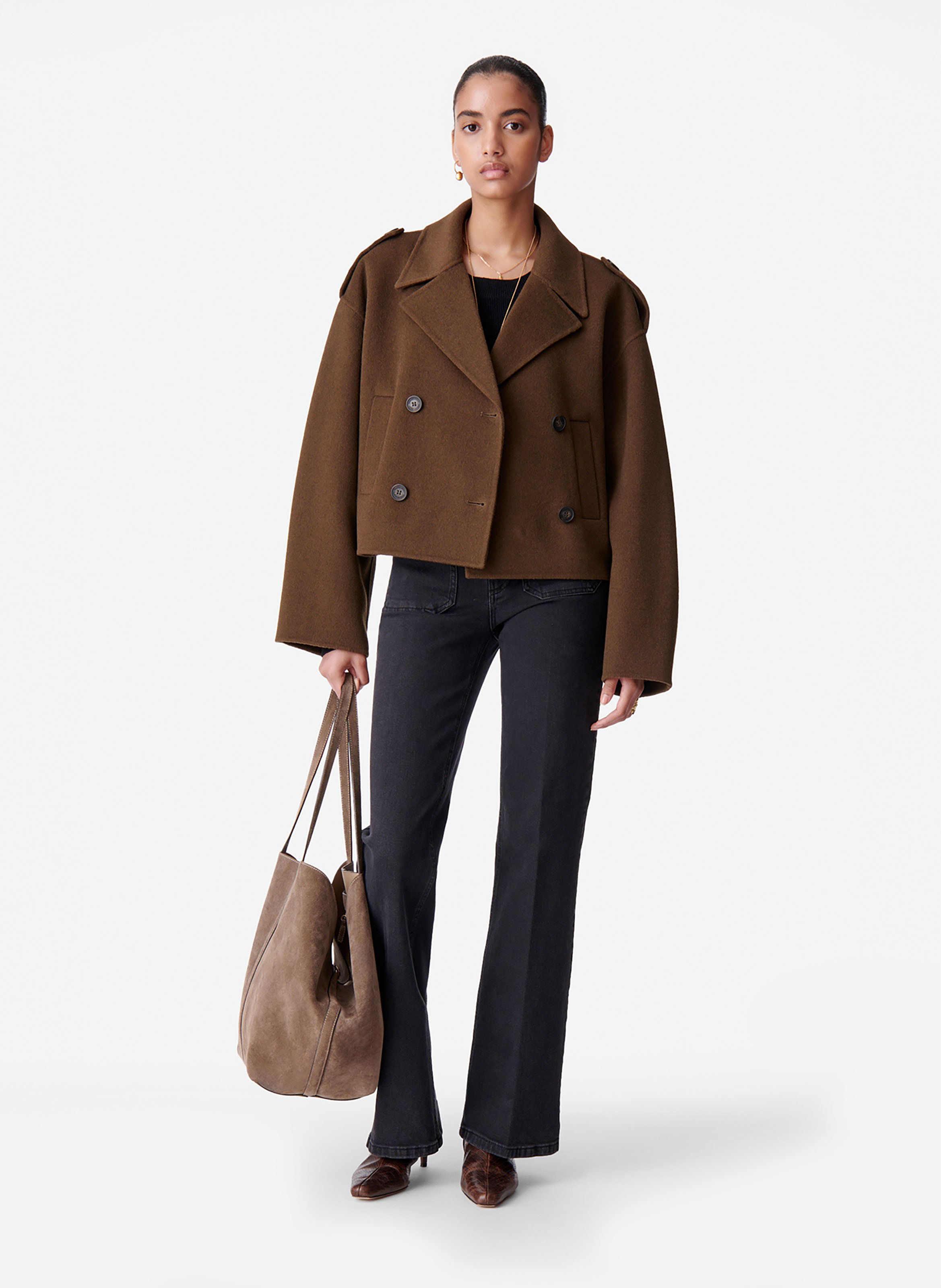 Manteau beran VANESSA BRUNO Marron
