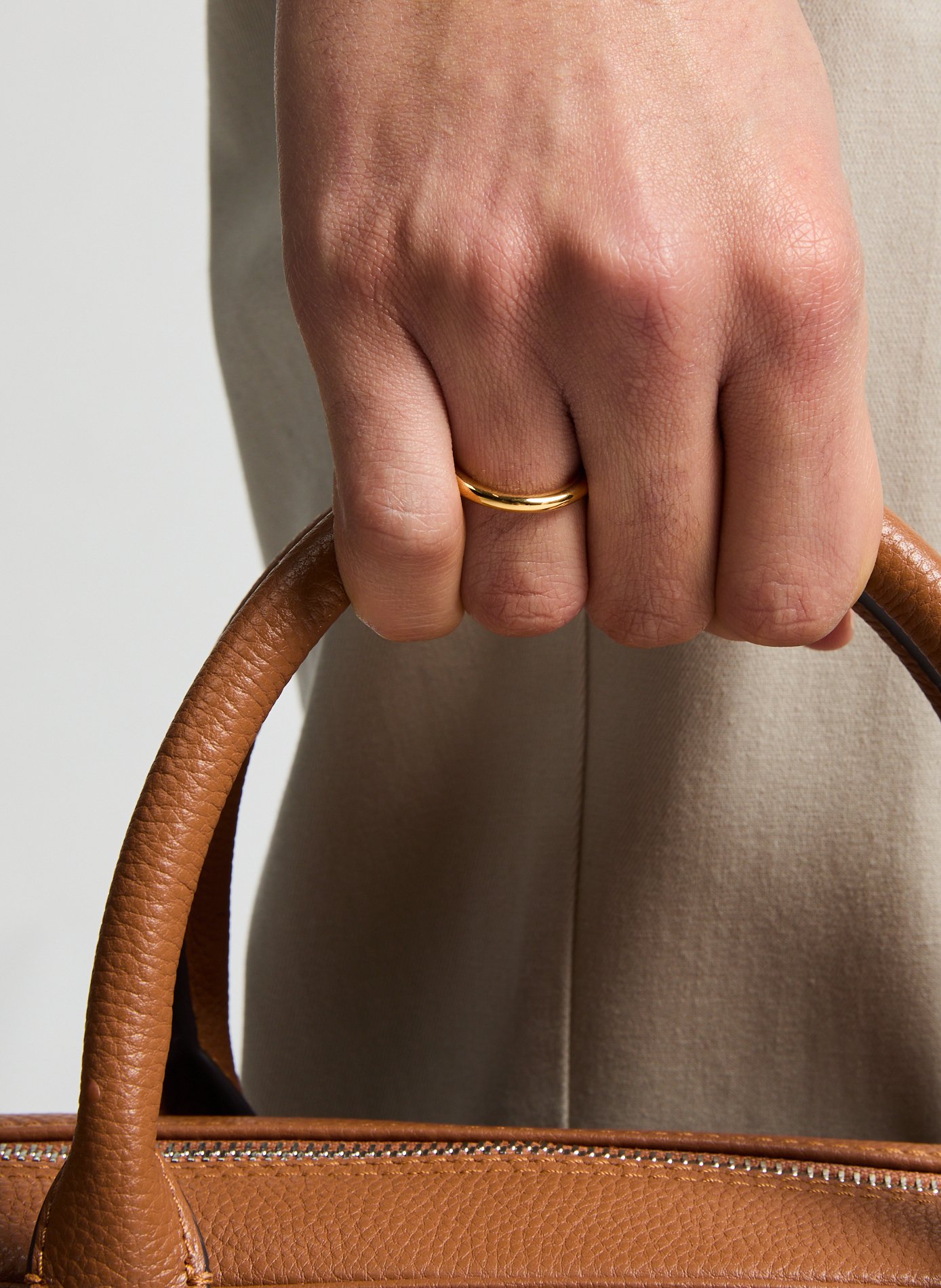 Bague anneau 3.0 en vermeil ALT PARIS Doré