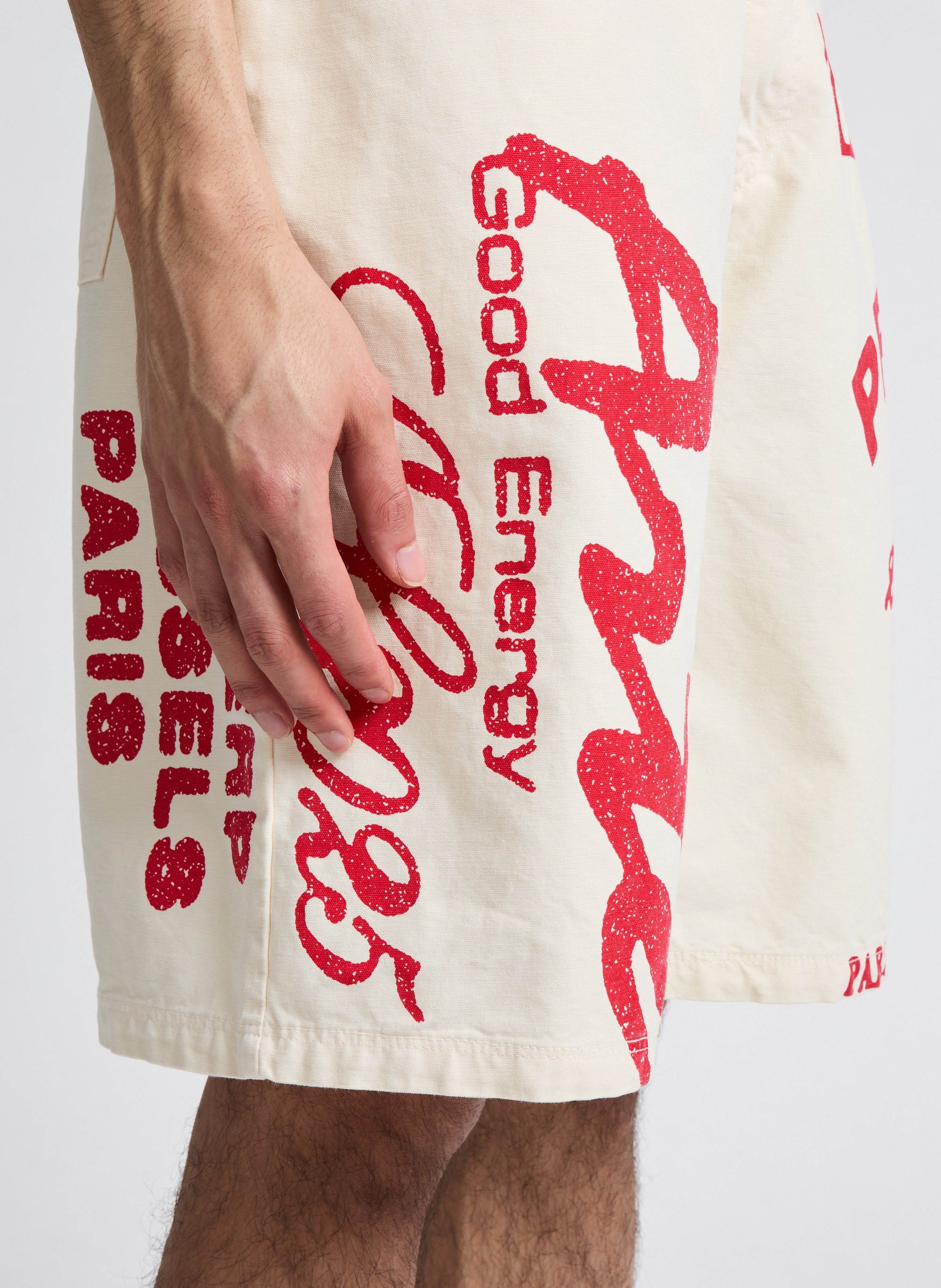 Short à motif en coton  ARTE ANTWERP Beige