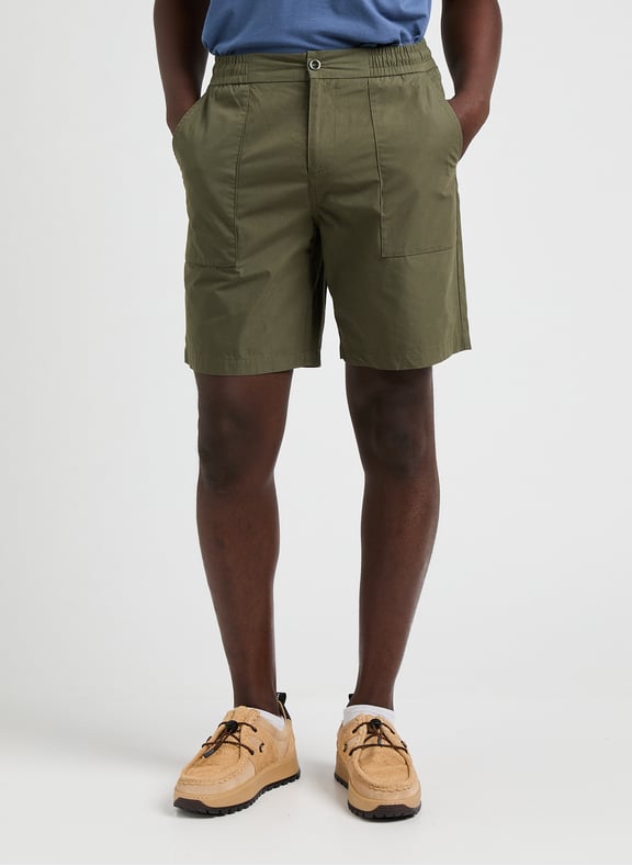 Short en coton Vert by AIGLE AIGLE Short en coton Vert