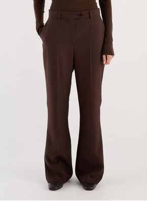 Pantalon de tailleur flare Ufly en laine mélangée SAISON 1865 Pantalon de tailleur flare Ufly en laine mélangée SAISON 1865