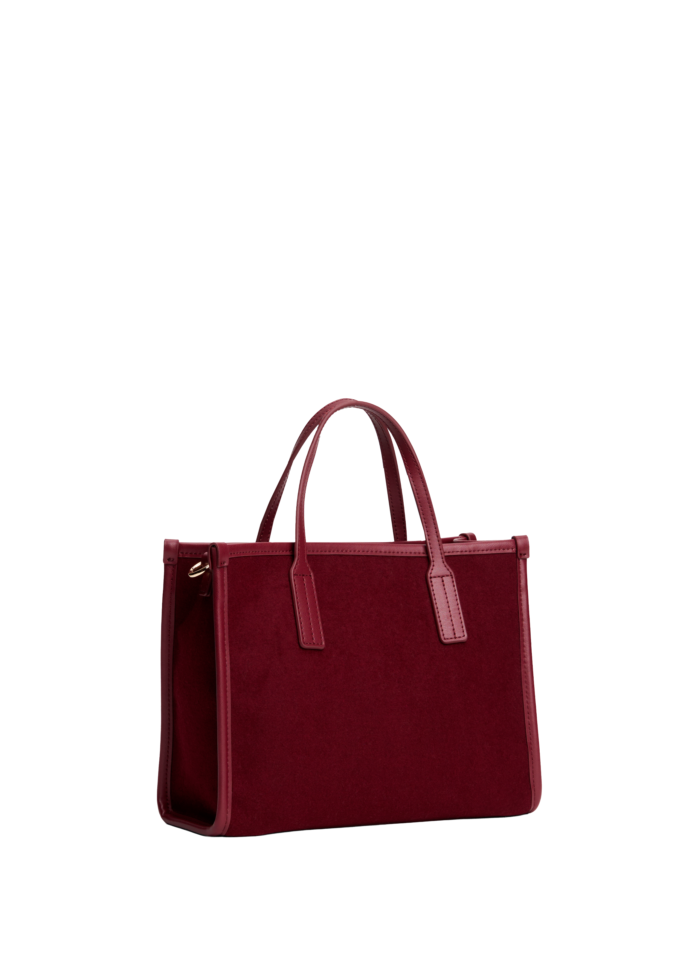 Sac à main feutre TOMMY HILFIGER Rouge