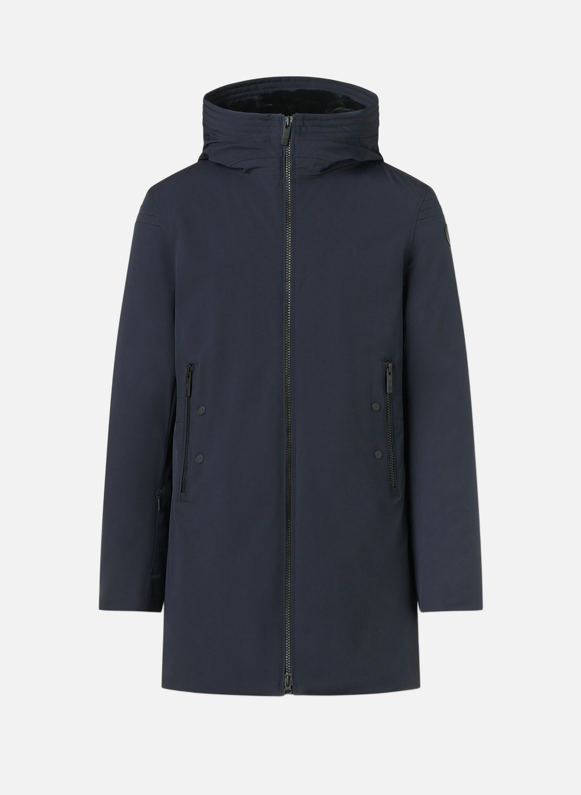 Manteau gezi col montant coupe regular FUSALP Bleu