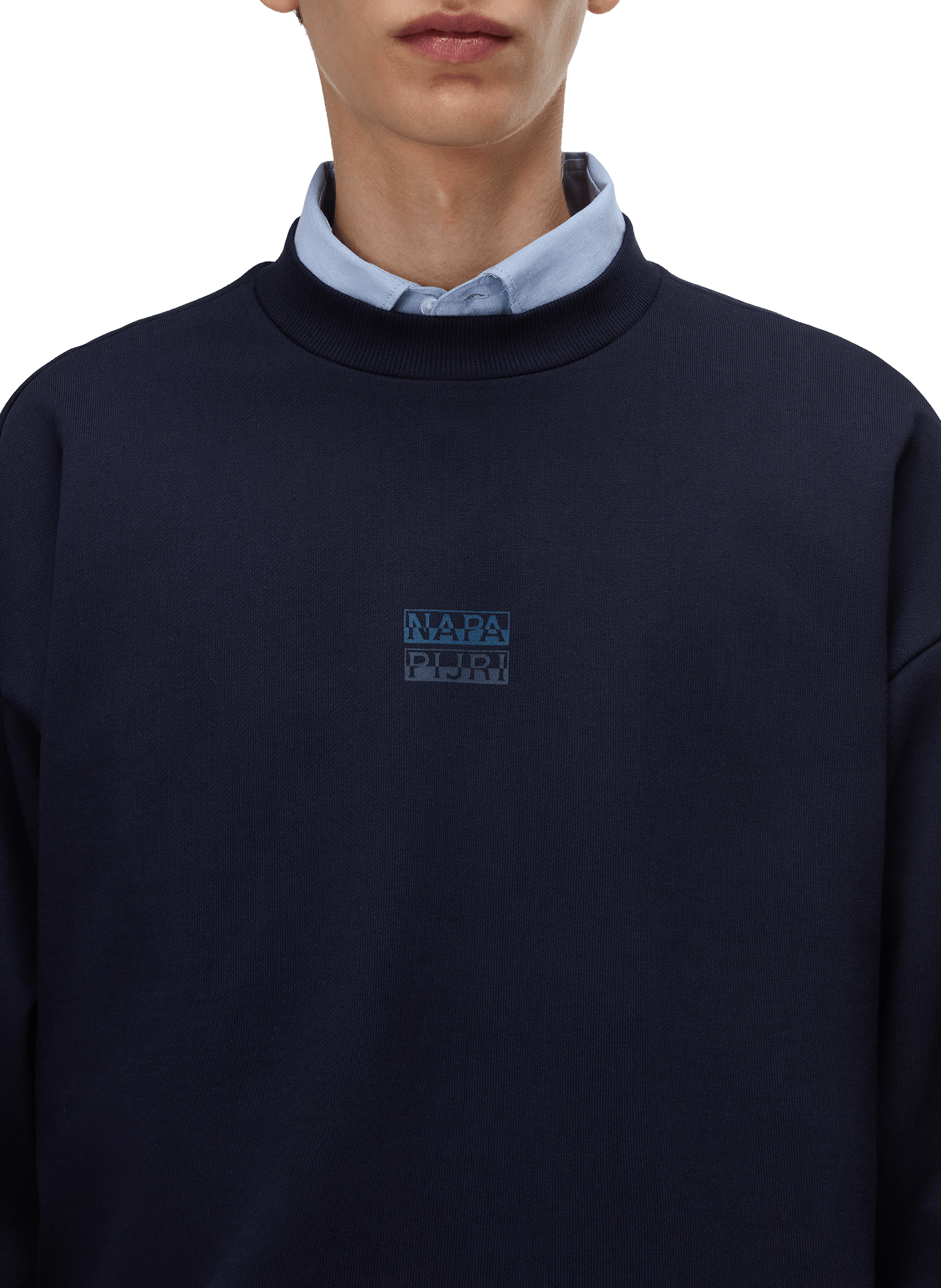 Logo sweatshirt NAPAPIJRI Blue
