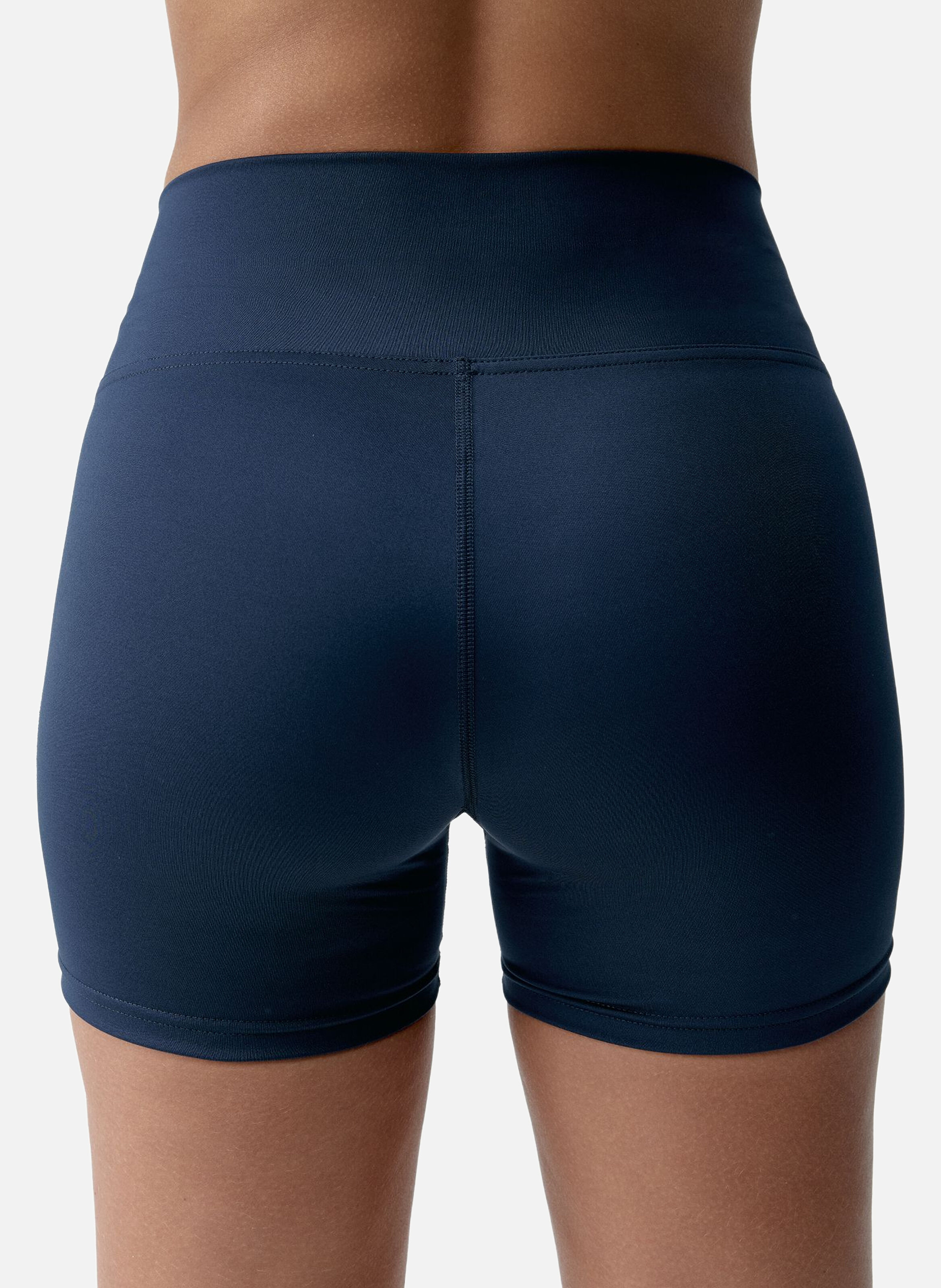 Short sport femme cycliste laver BORN LIVING YOGA Bleu