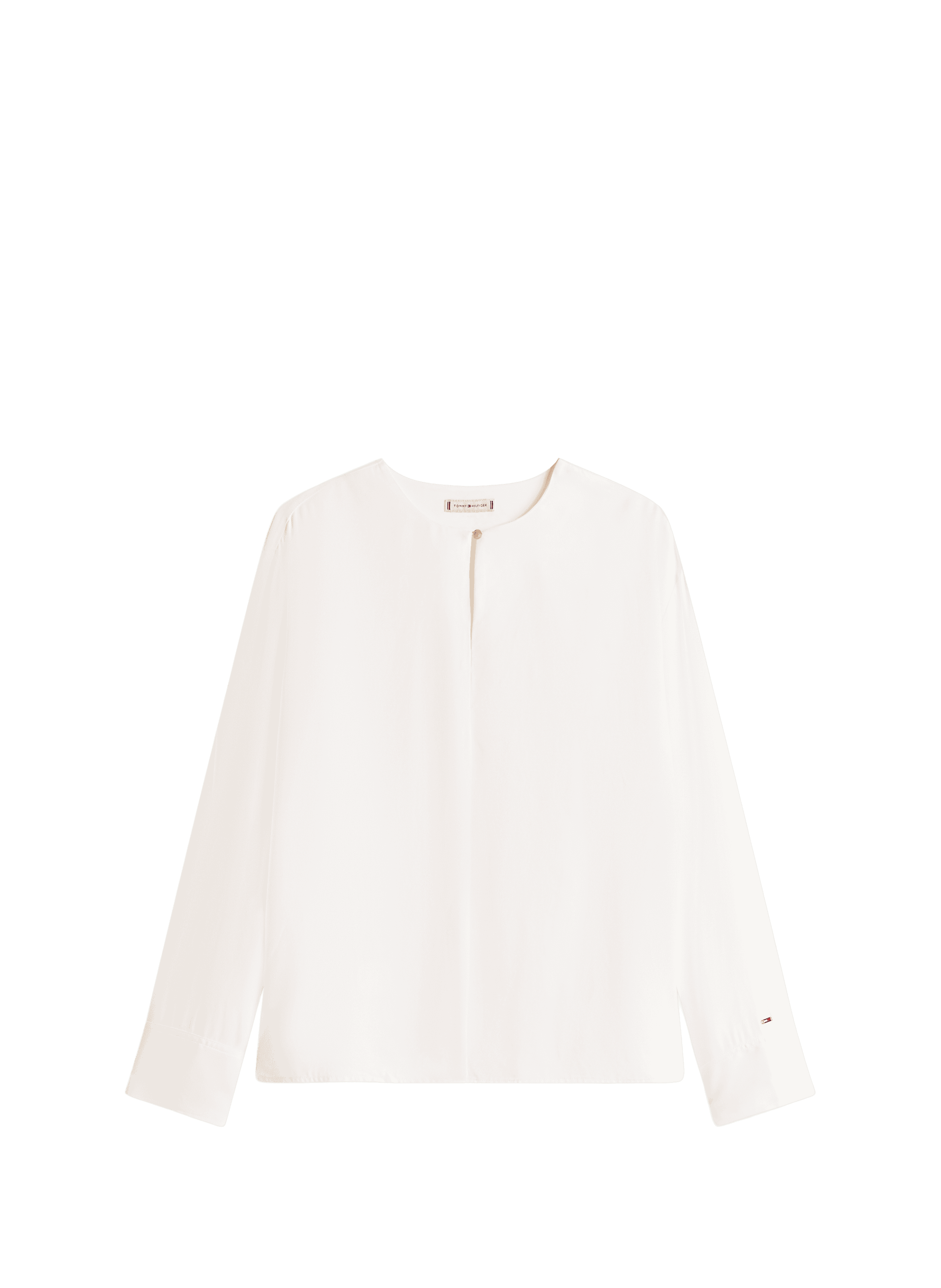 Round neck top TOMMY HILFIGER White