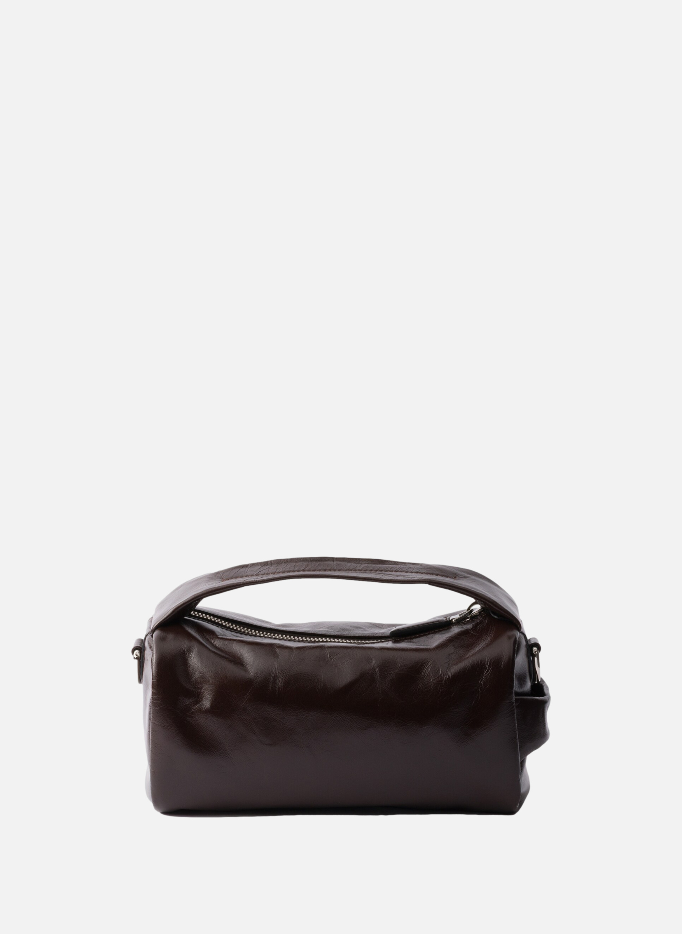 Sac à bandoulière en cuir Marron