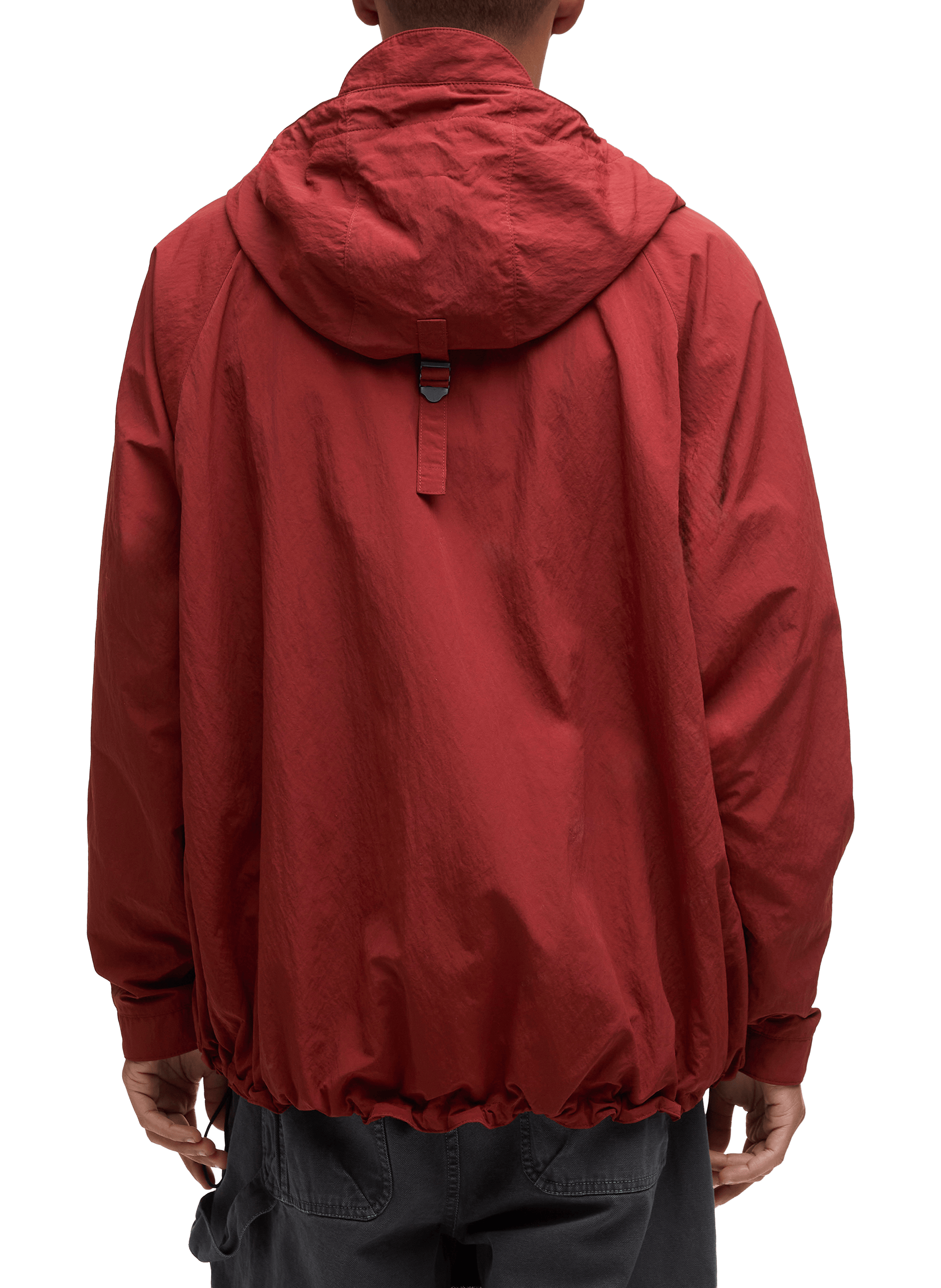 Veste imperméable à capuche BARBOUR Rouge