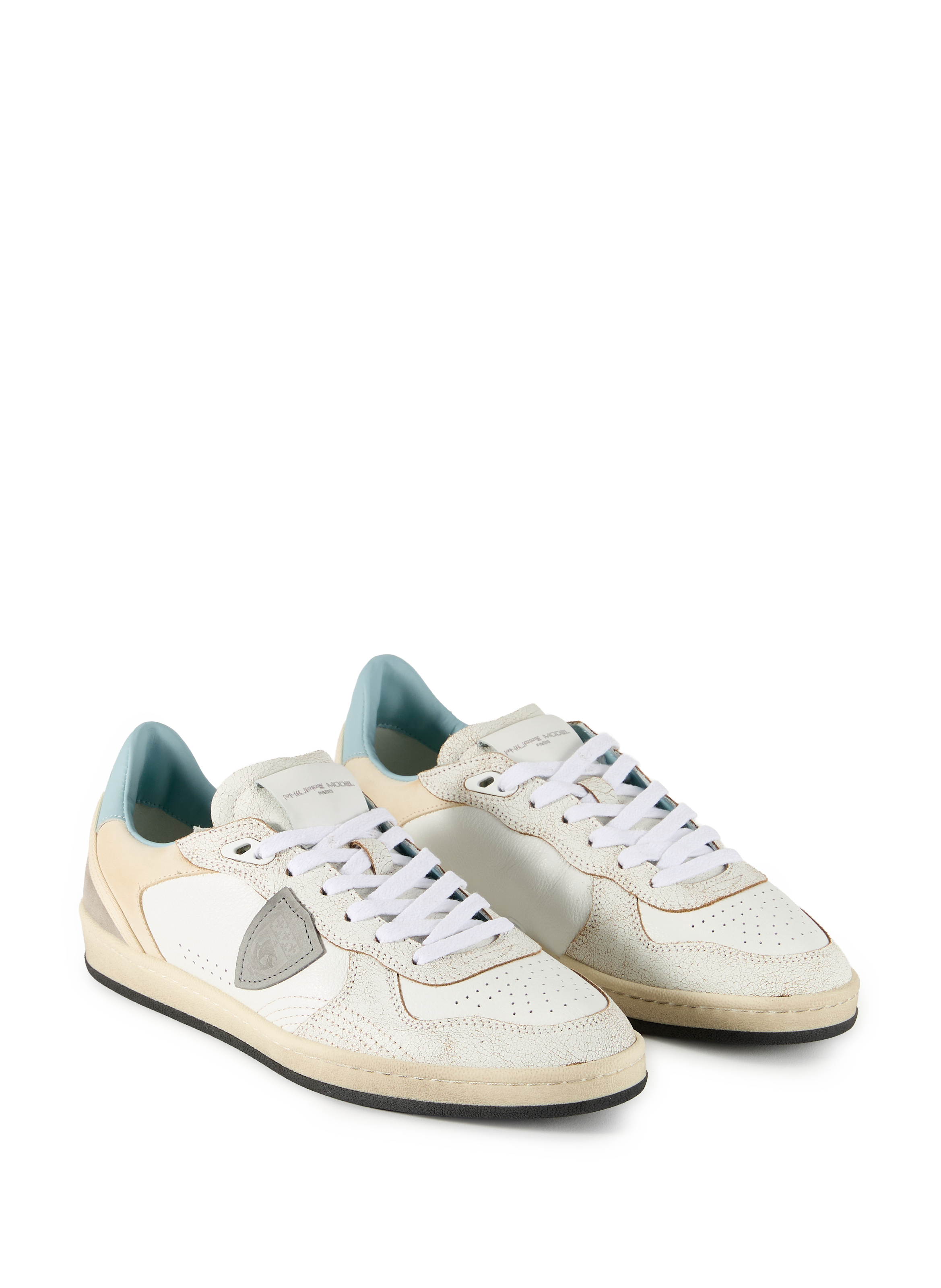 Baskets Pgal en cuir PHILIPPE MODEL Blanc