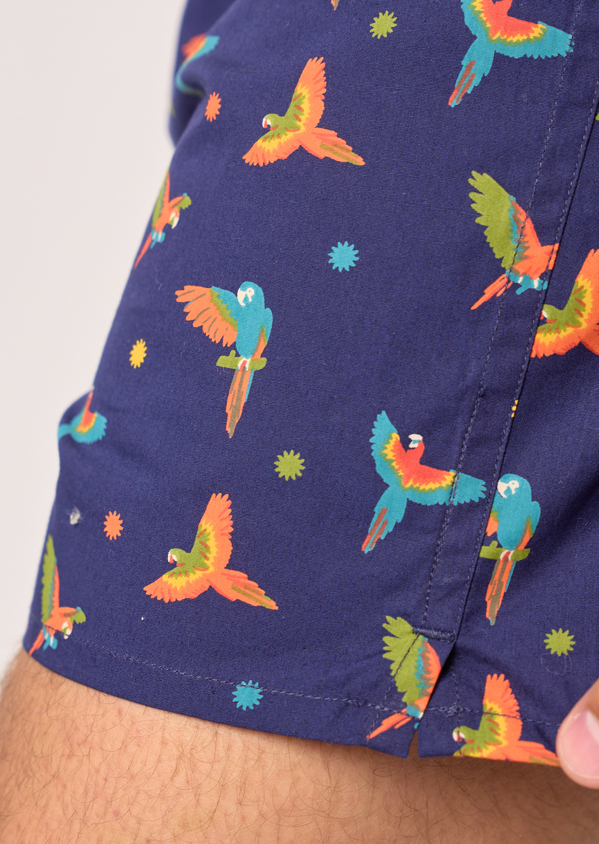 Caleçon en coton biologique BILLYBELT Bleu