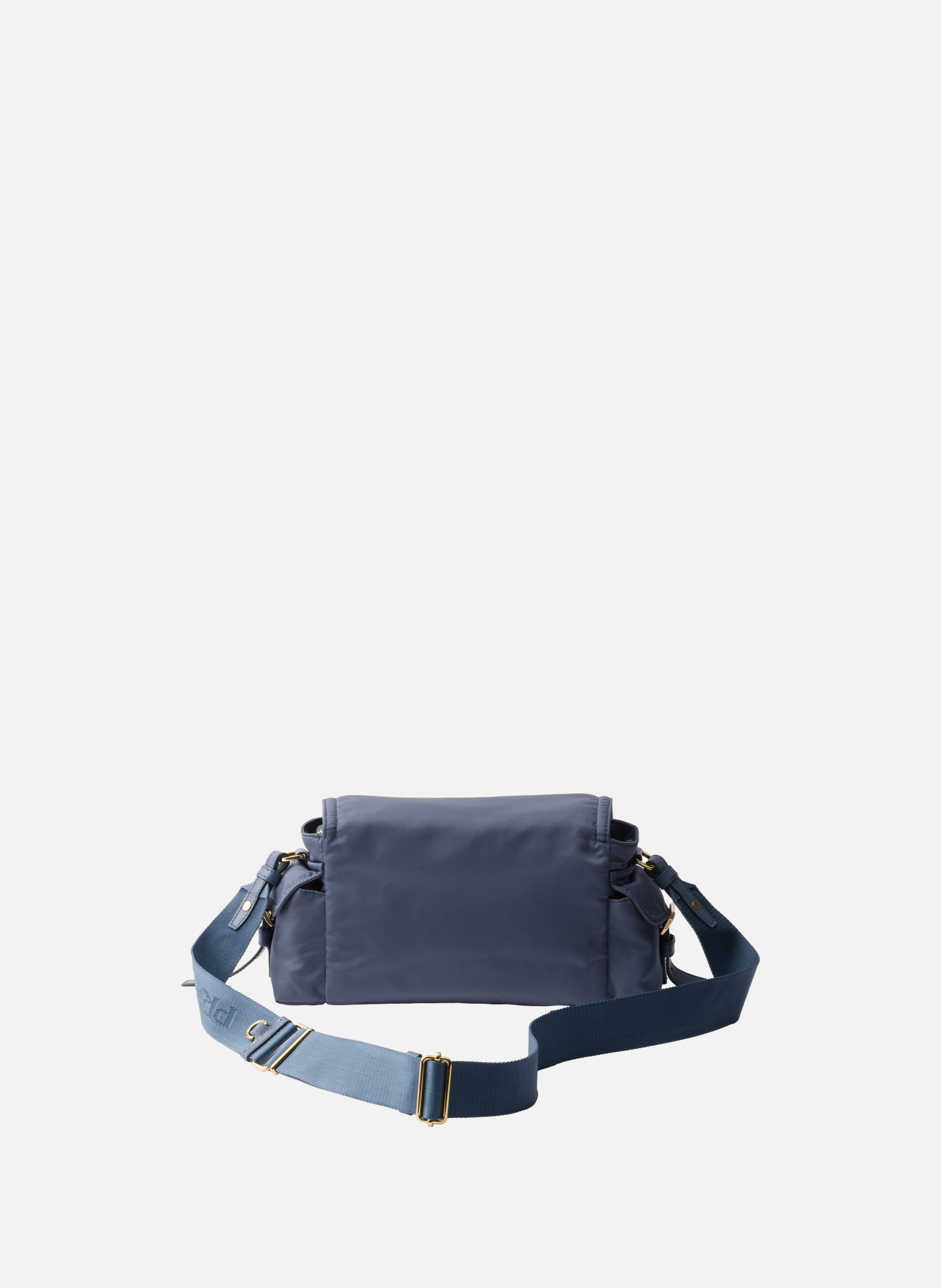 Sac porté épaule  prada explore en re-nylon moyen PRADA Bleu