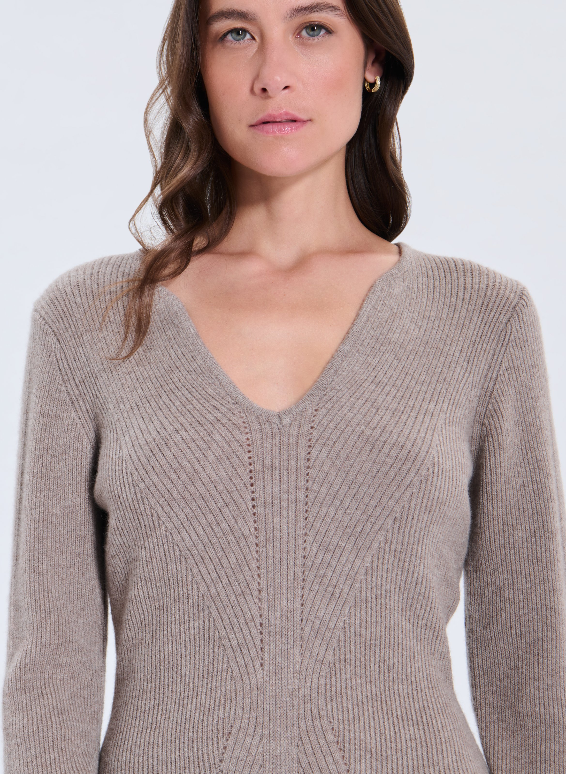 Robe  riley ZAPA Marron