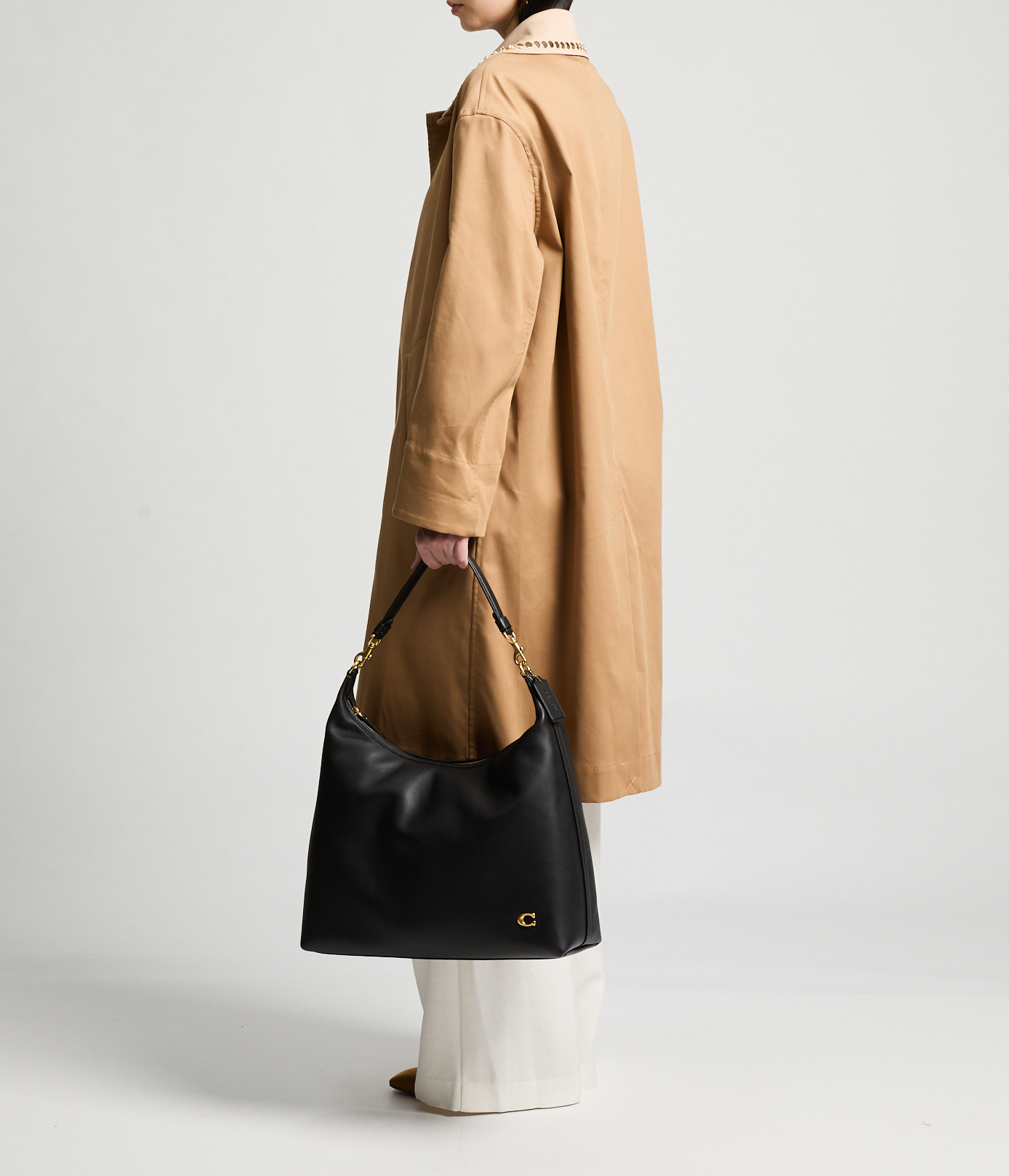 Juliet 38 leather handbag COACH Black