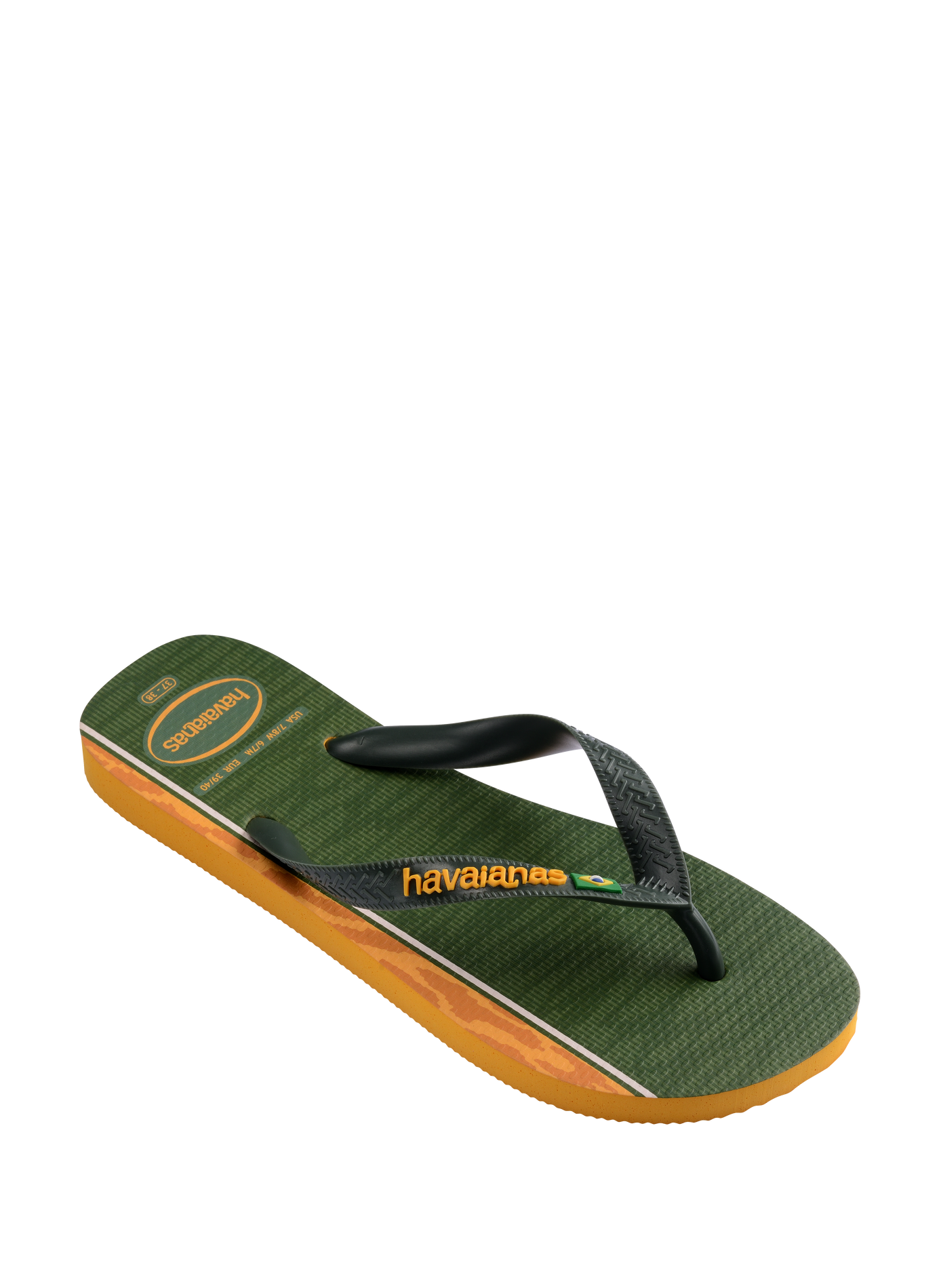 Tongs imprimées Top Nations HAVAIANAS Amarillo