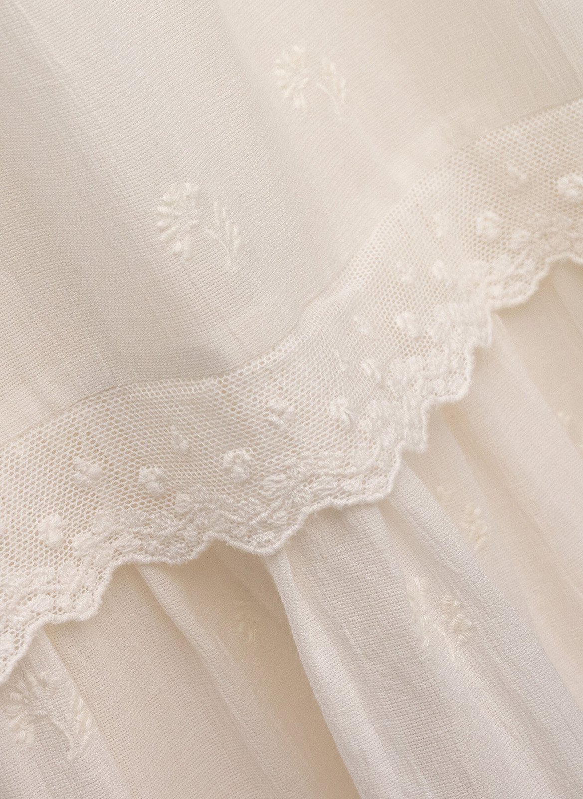 Robe midi en coton mélangé penny BA&SH Beige