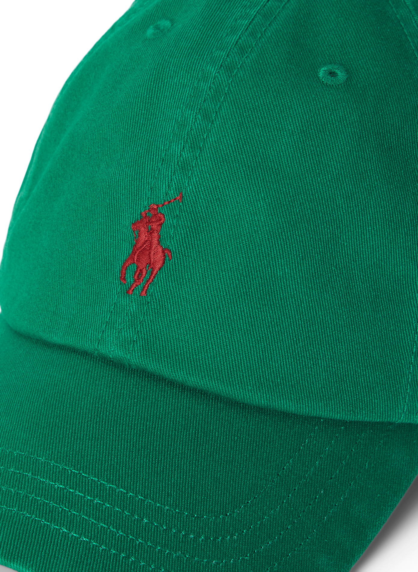 Casquette à logo en coton POLO RALPH LAUREN Vert
