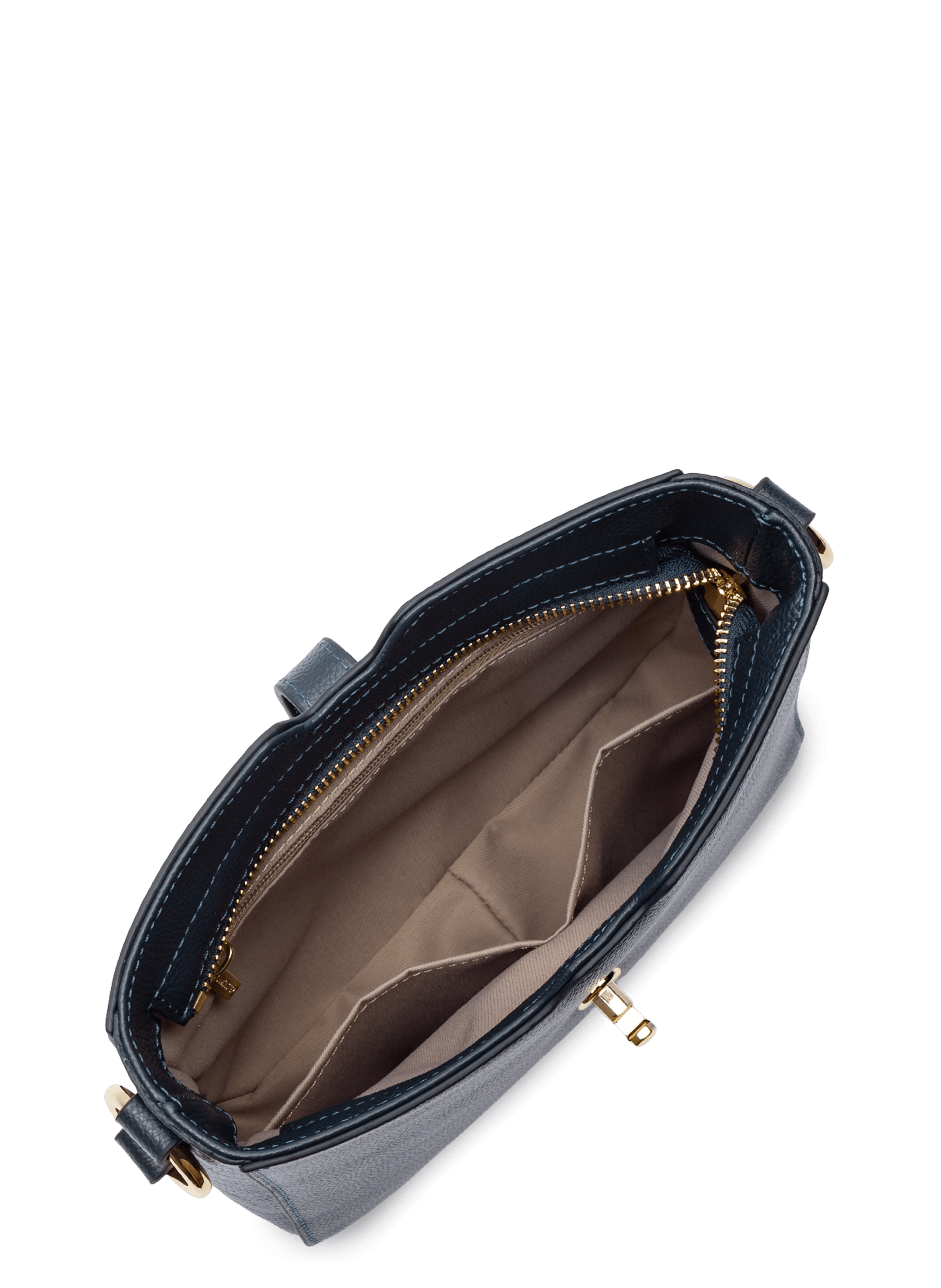 Crossbody bag - milano horizon LANCASTER Blue