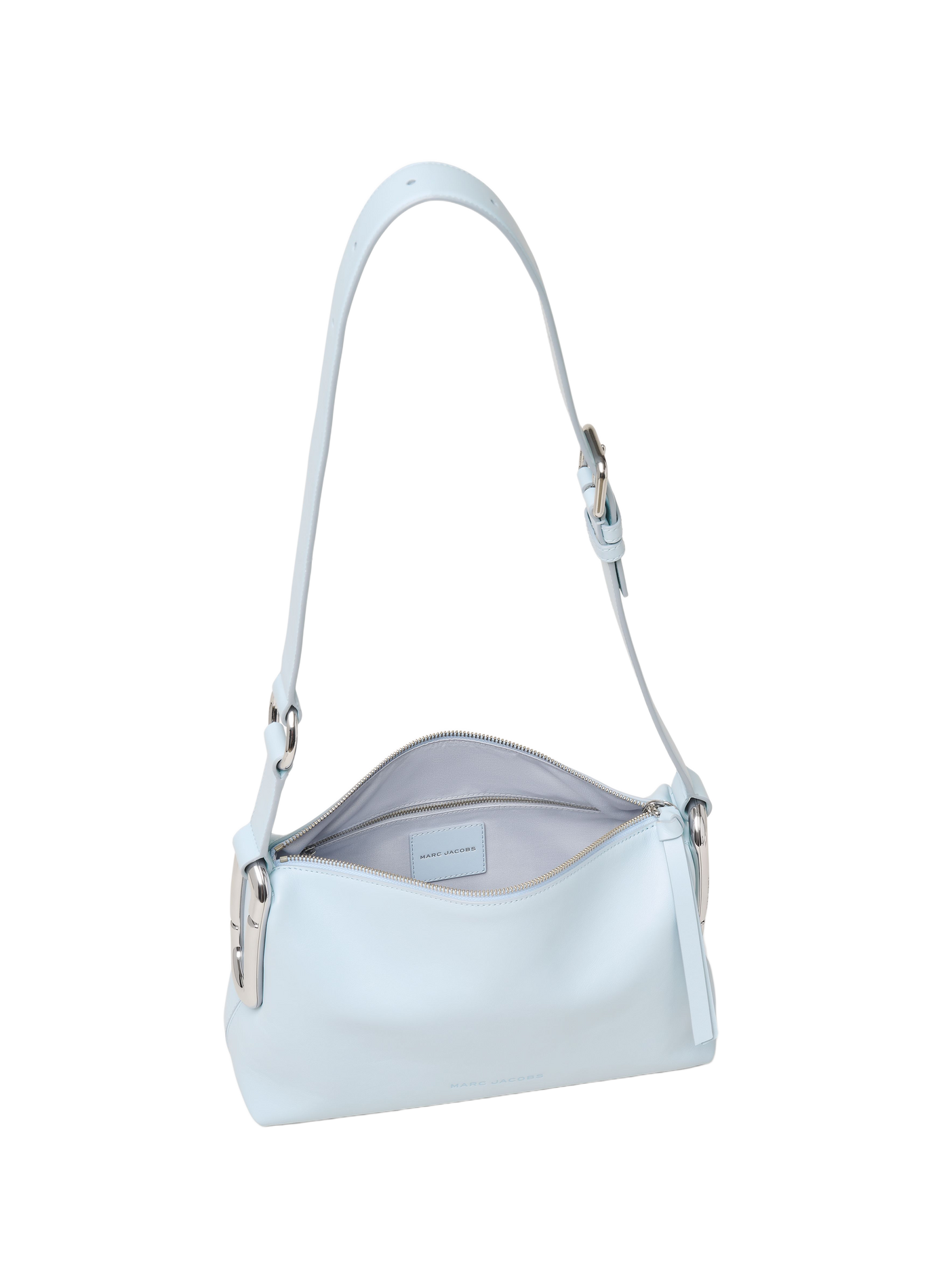 Sac épaule The Scene Medium en cuir MARC JACOBS Bleu