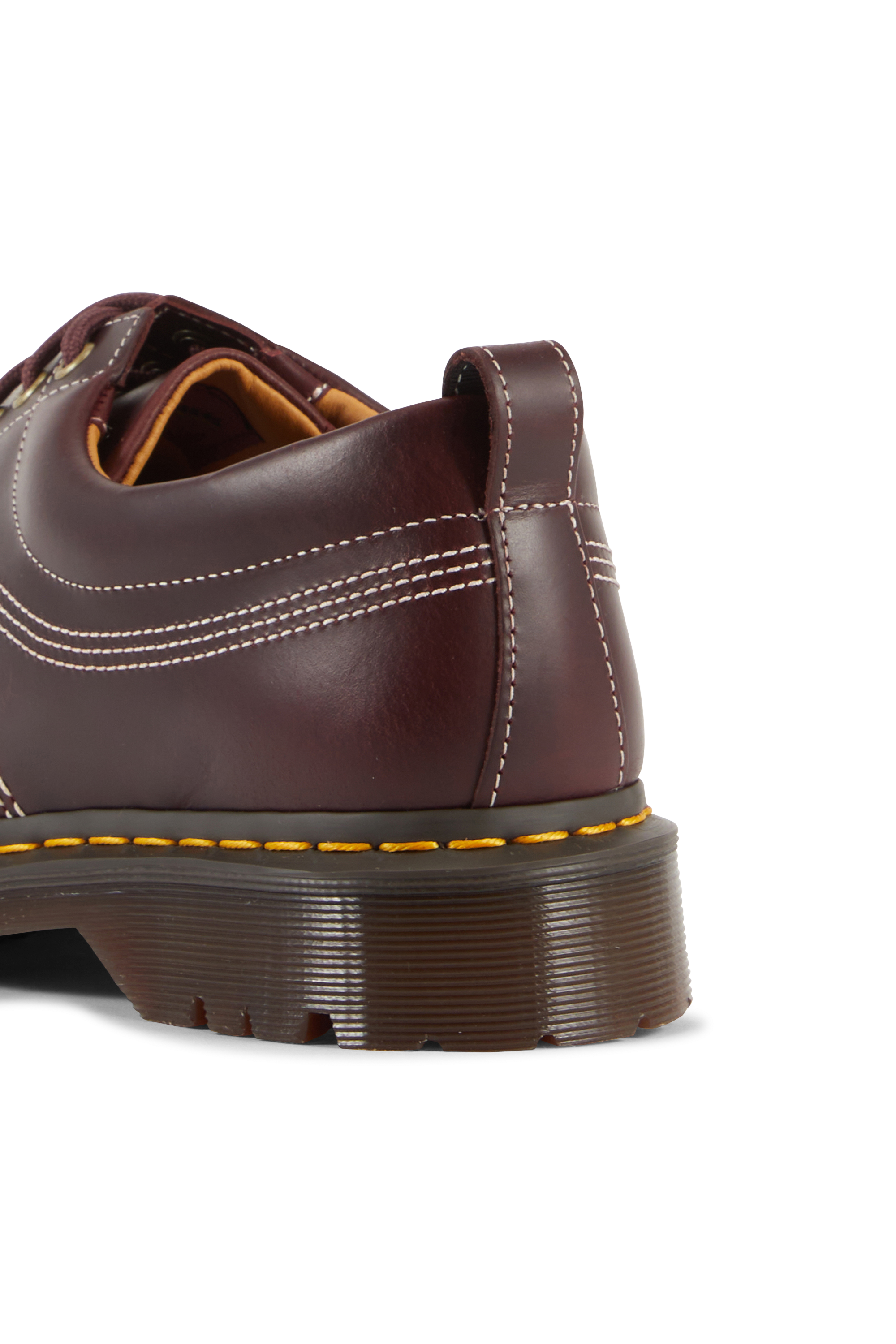 Derbies en cuir lowell DR. MARTENS Rouge