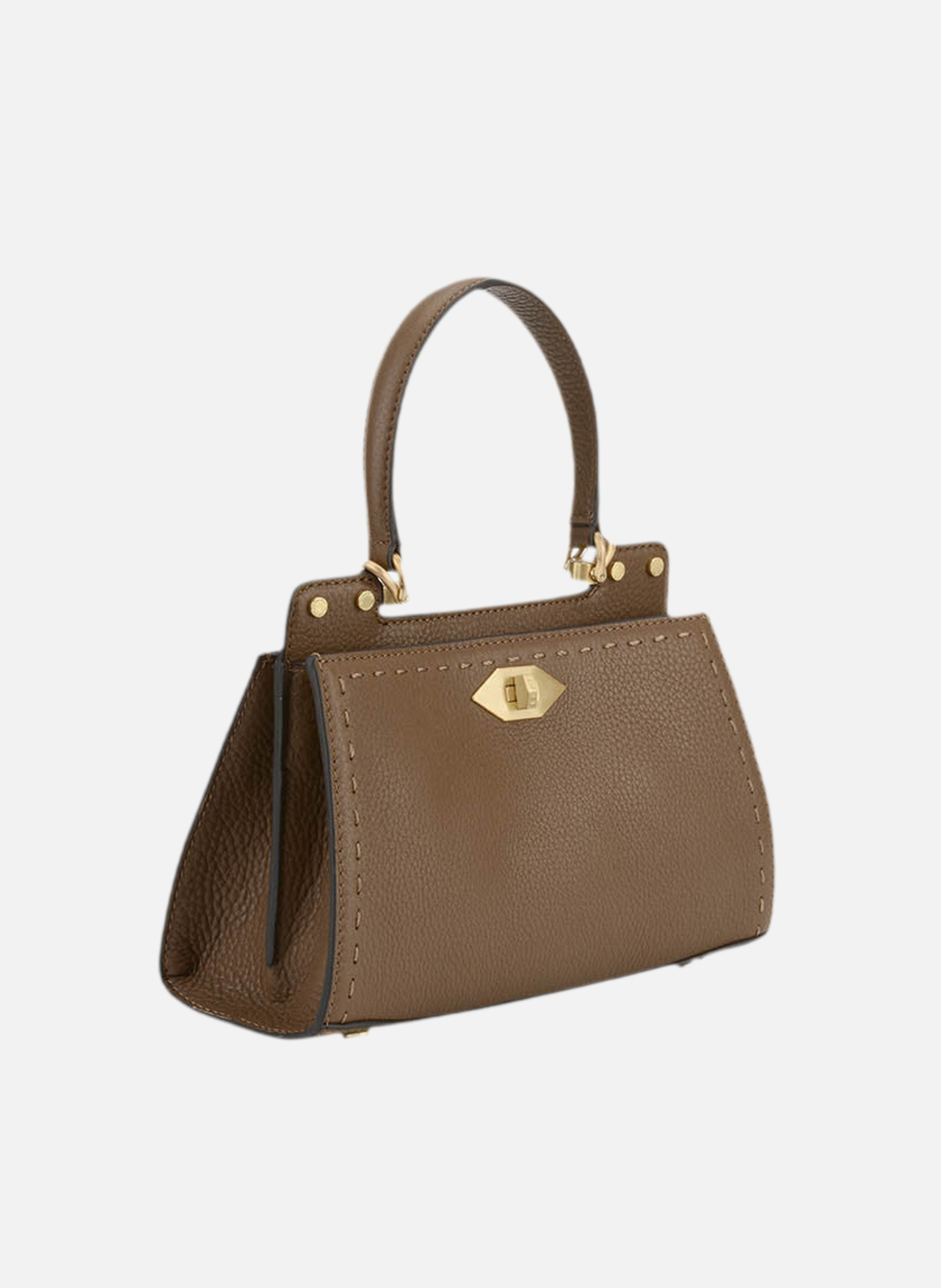Trianon | sac à main POURCHET Marron