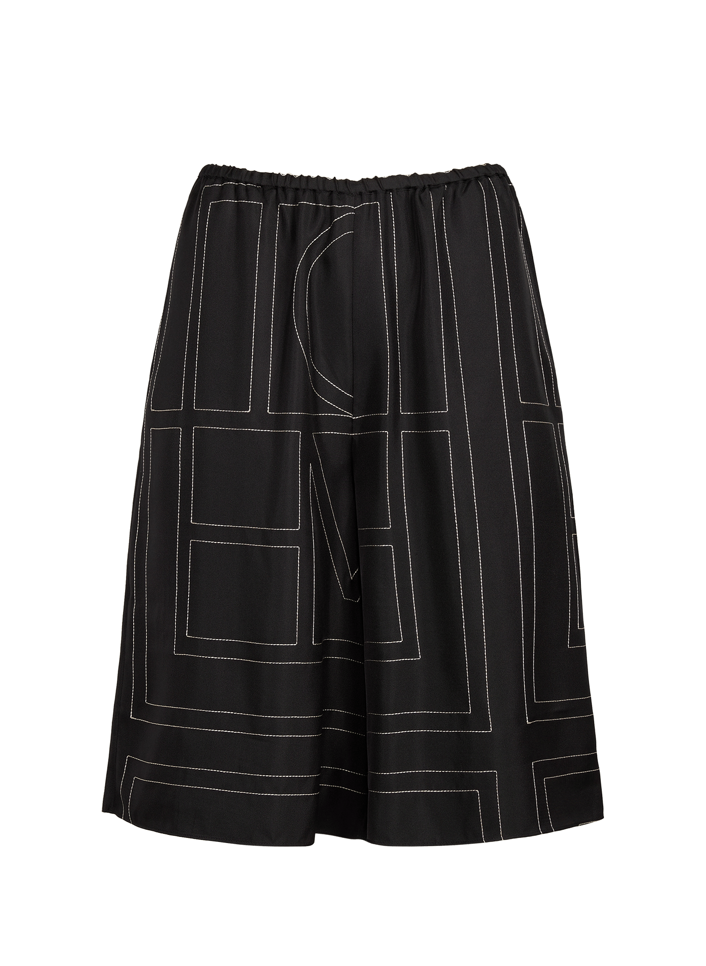 Silk pajamas TOTEME Black
