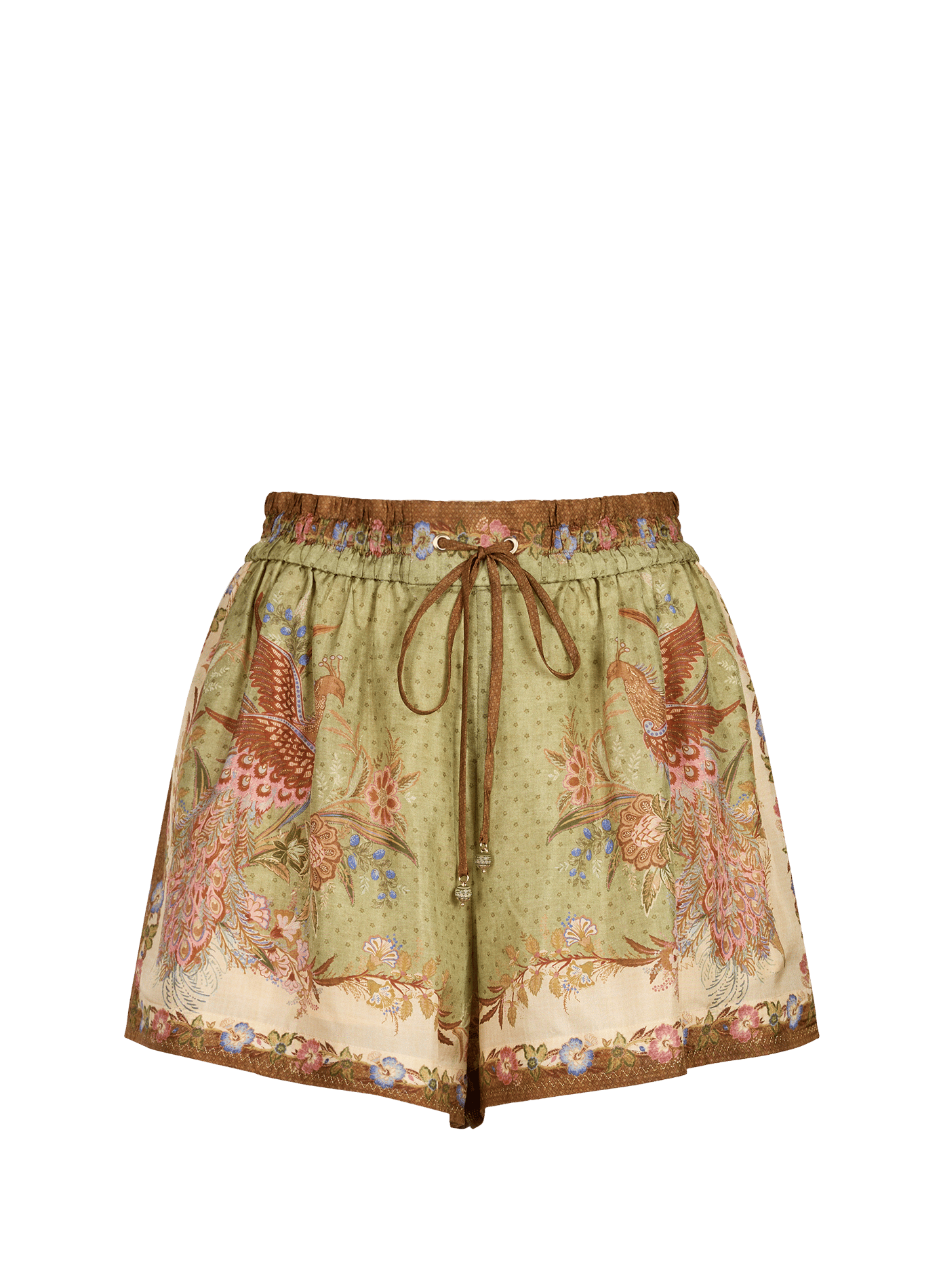 Bedrucktes T-Shirt ZIMMERMANN Khaki