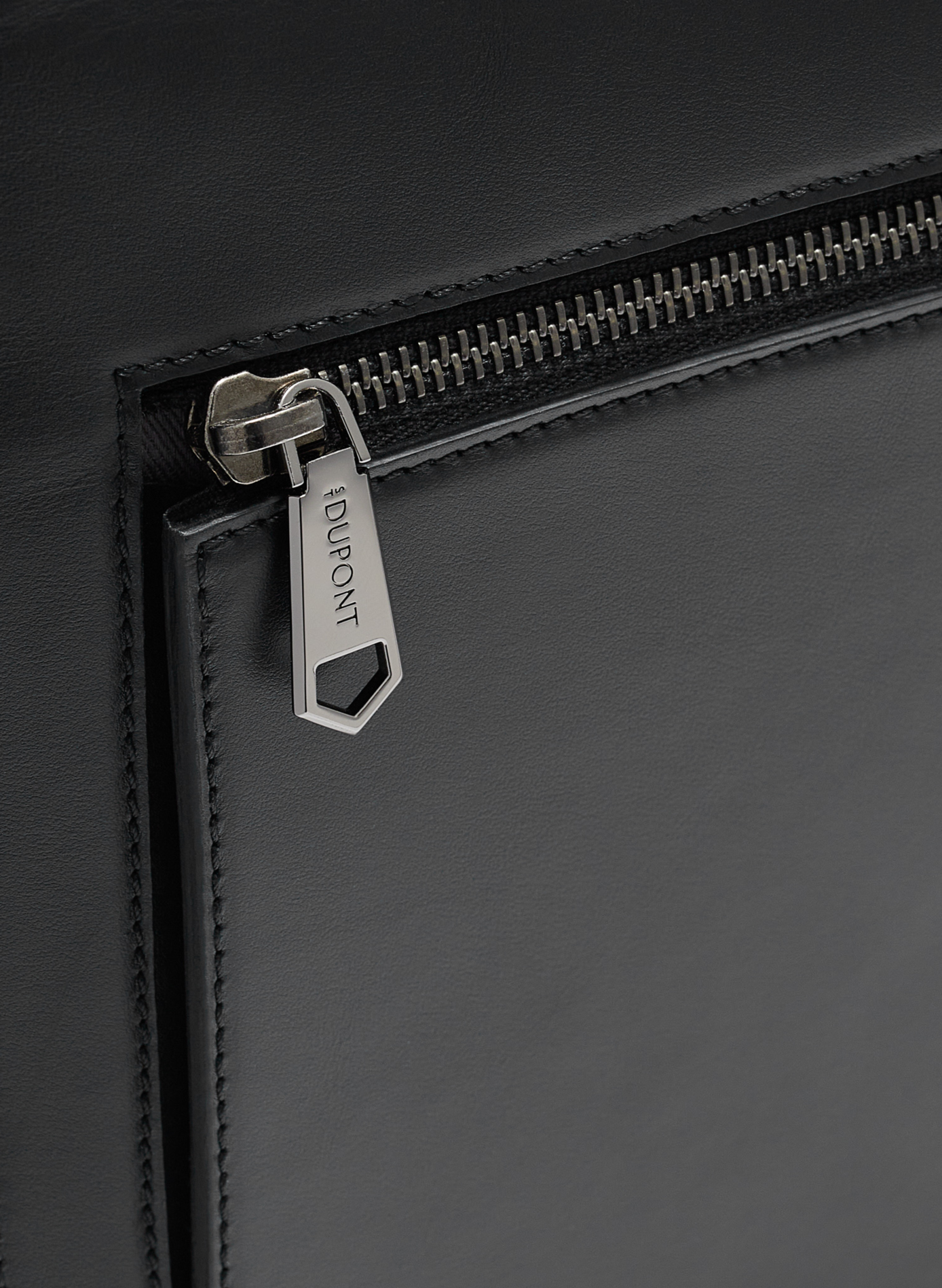 Apex Leder Dokumententasche S.T. DUPONT Schwarz