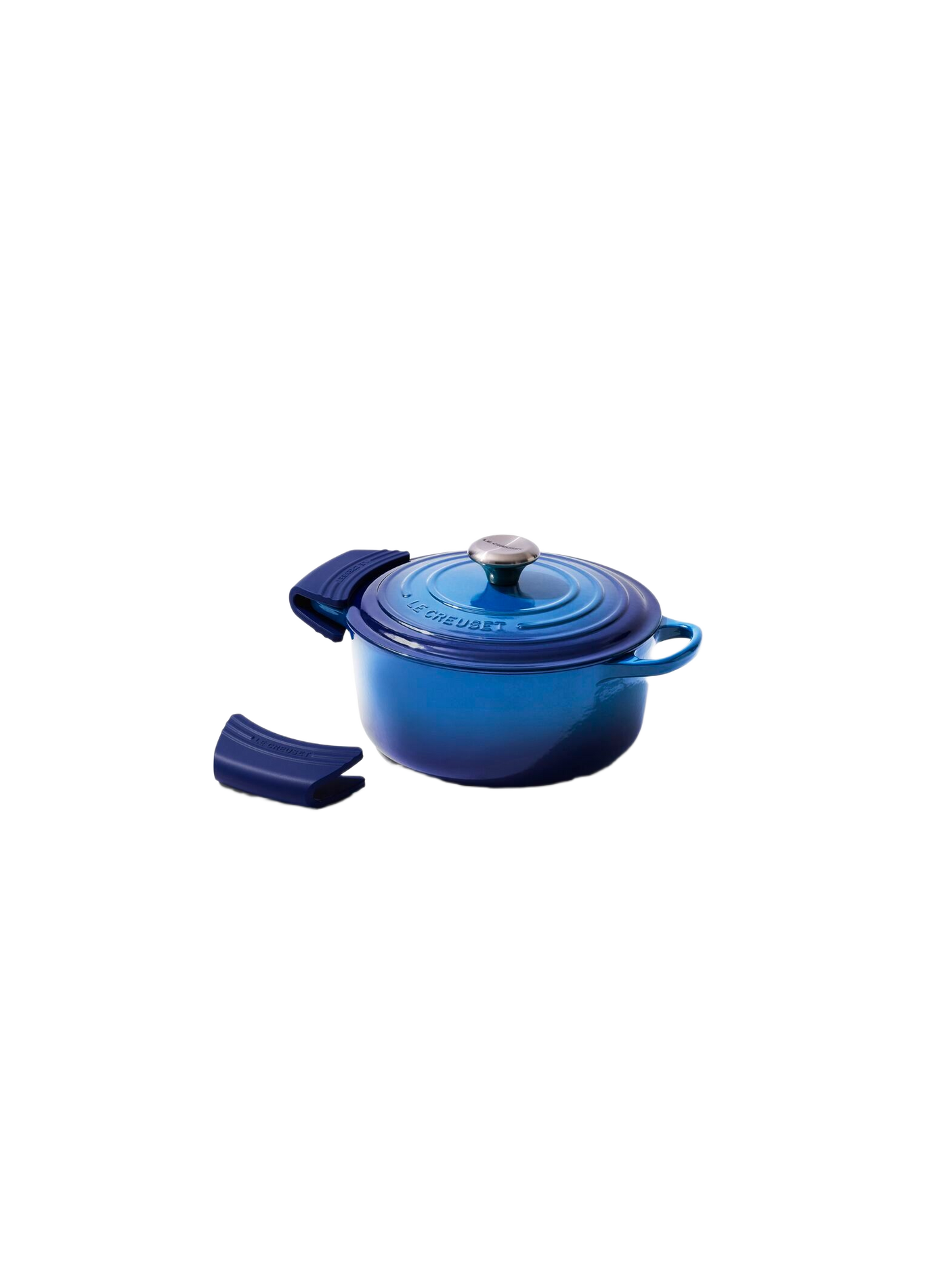 Set aus 2 Topflappen | Blau LE CREUSET Haus