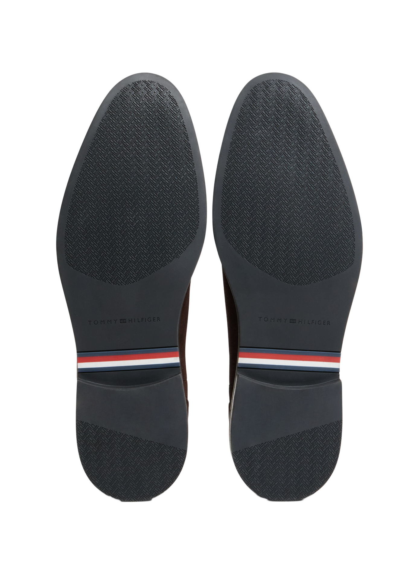 Chelsea-Stiefeletten aus Leder TOMMY HILFIGER Braun