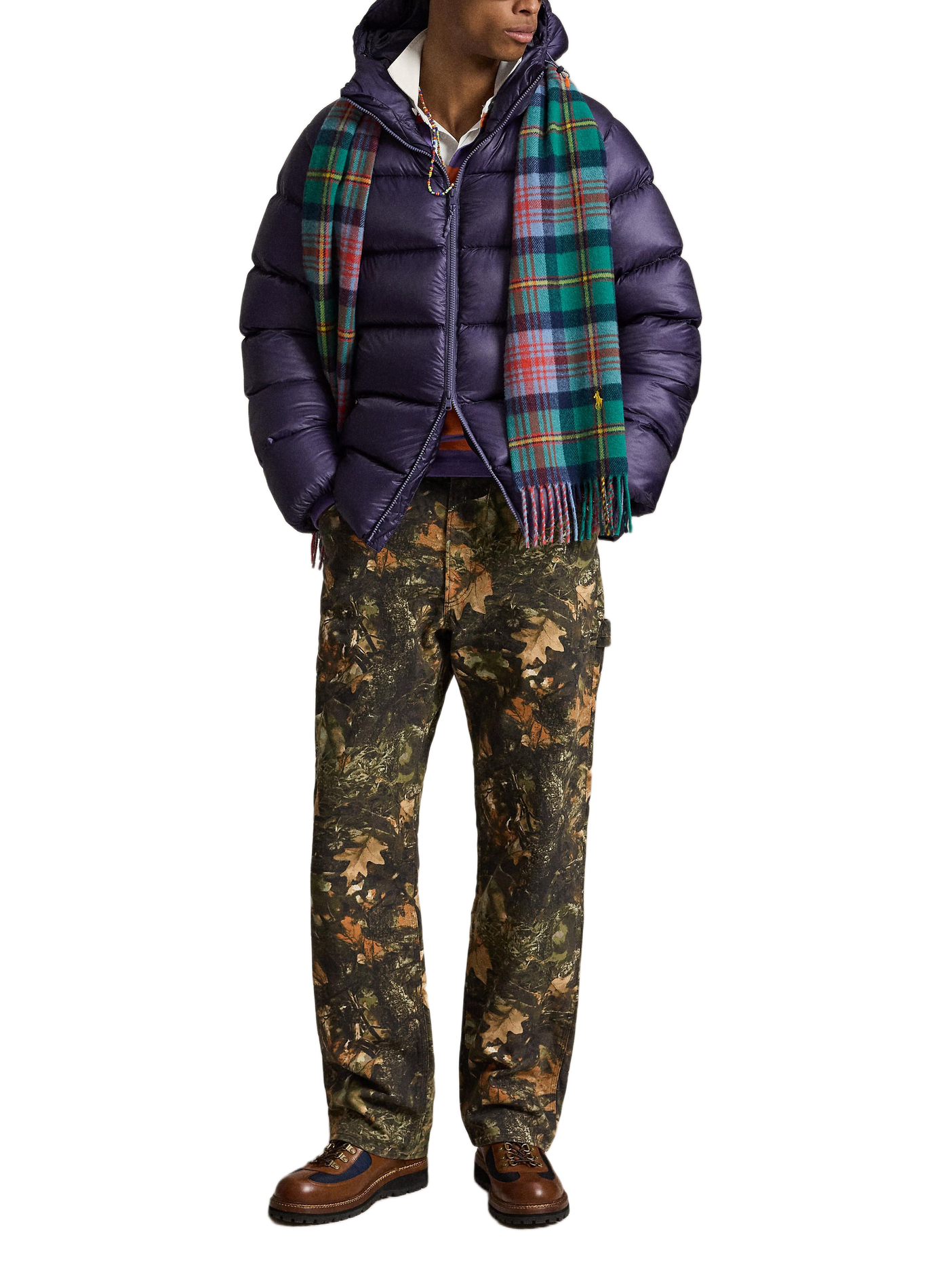 Daunenjacke mit Stehkragen POLO RALPH LAUREN Violett