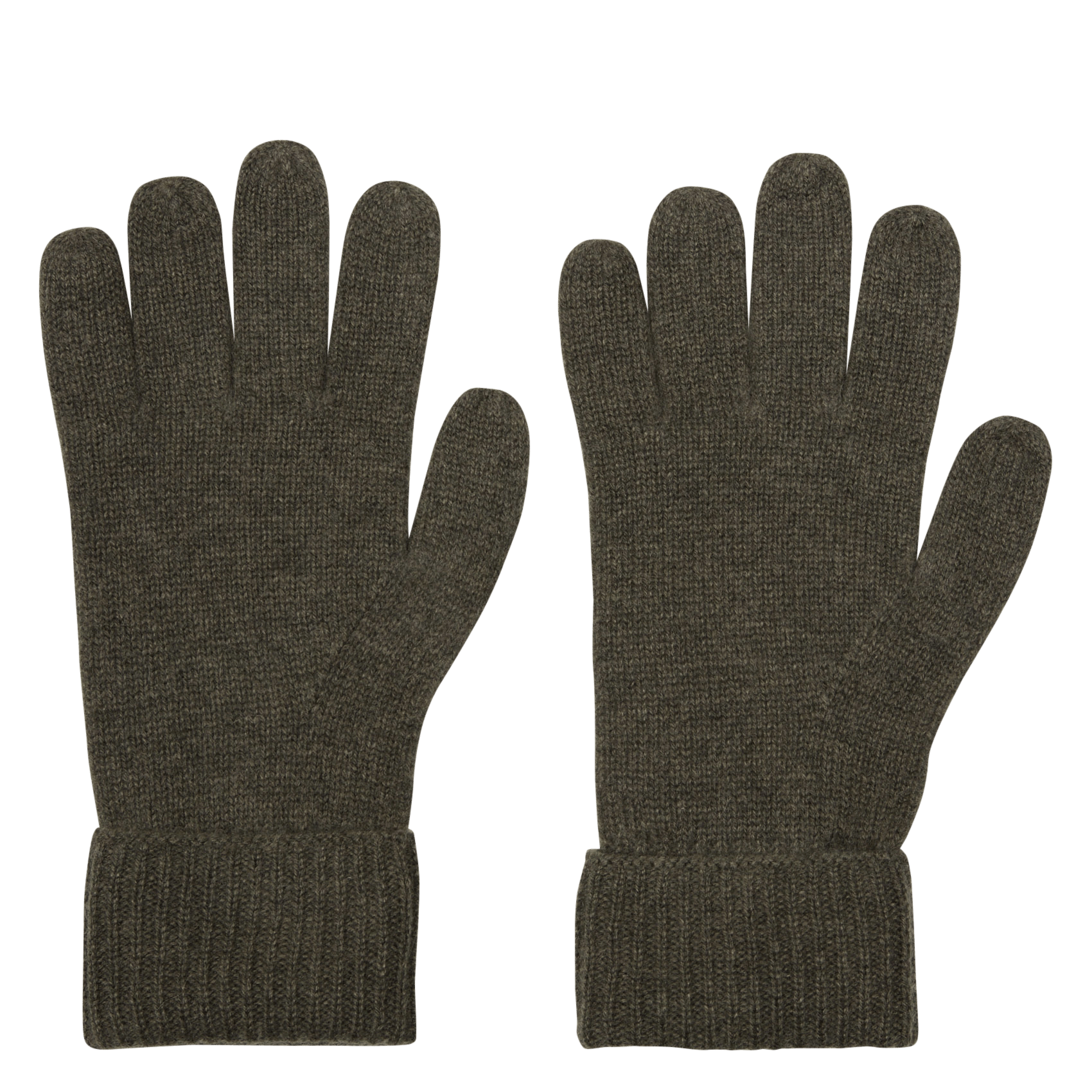 Gants en cachemire glove MAISON 123 Kaki