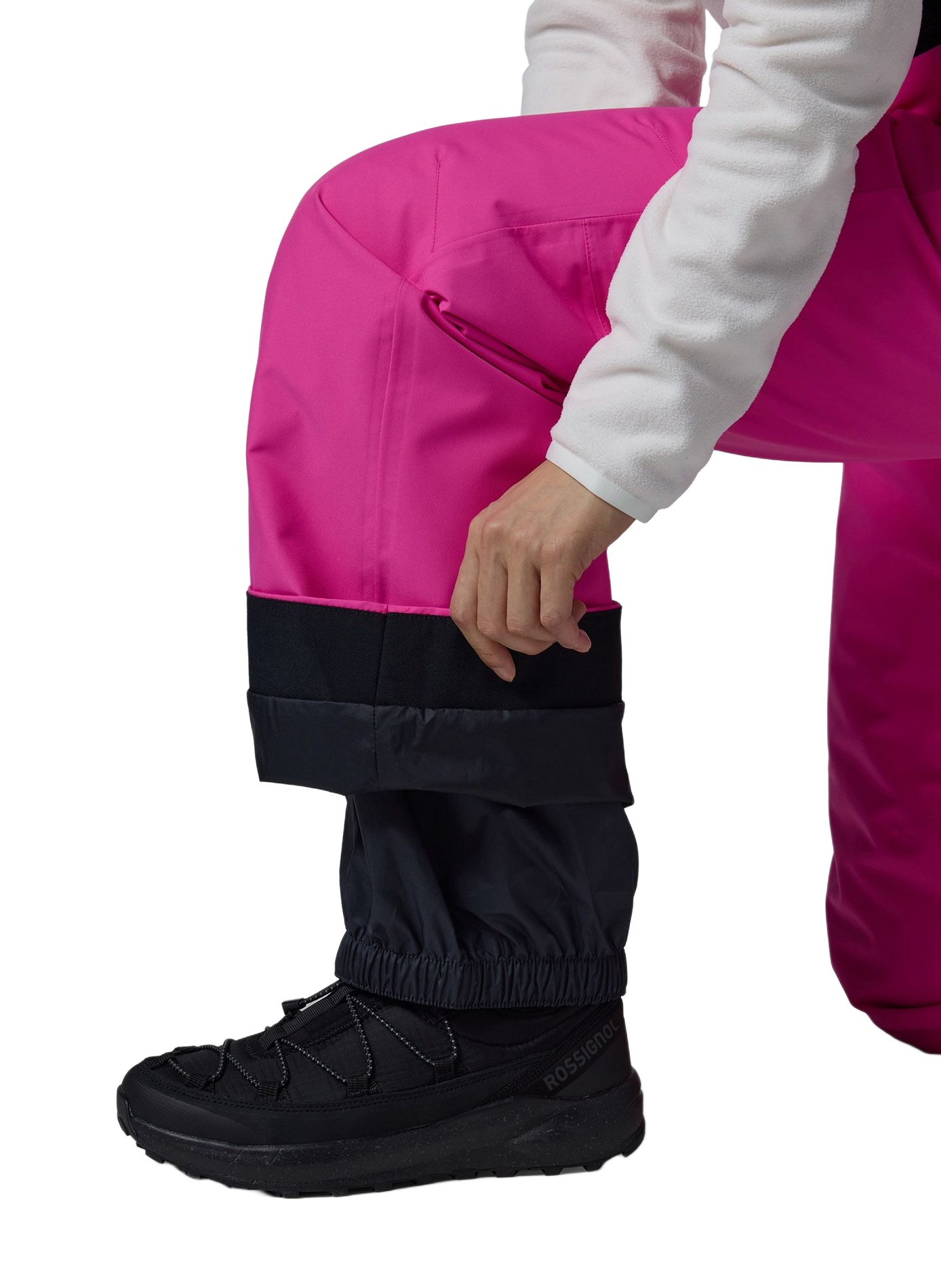 Pantalon de ski W Insula droit ROSSIGNOL Rose