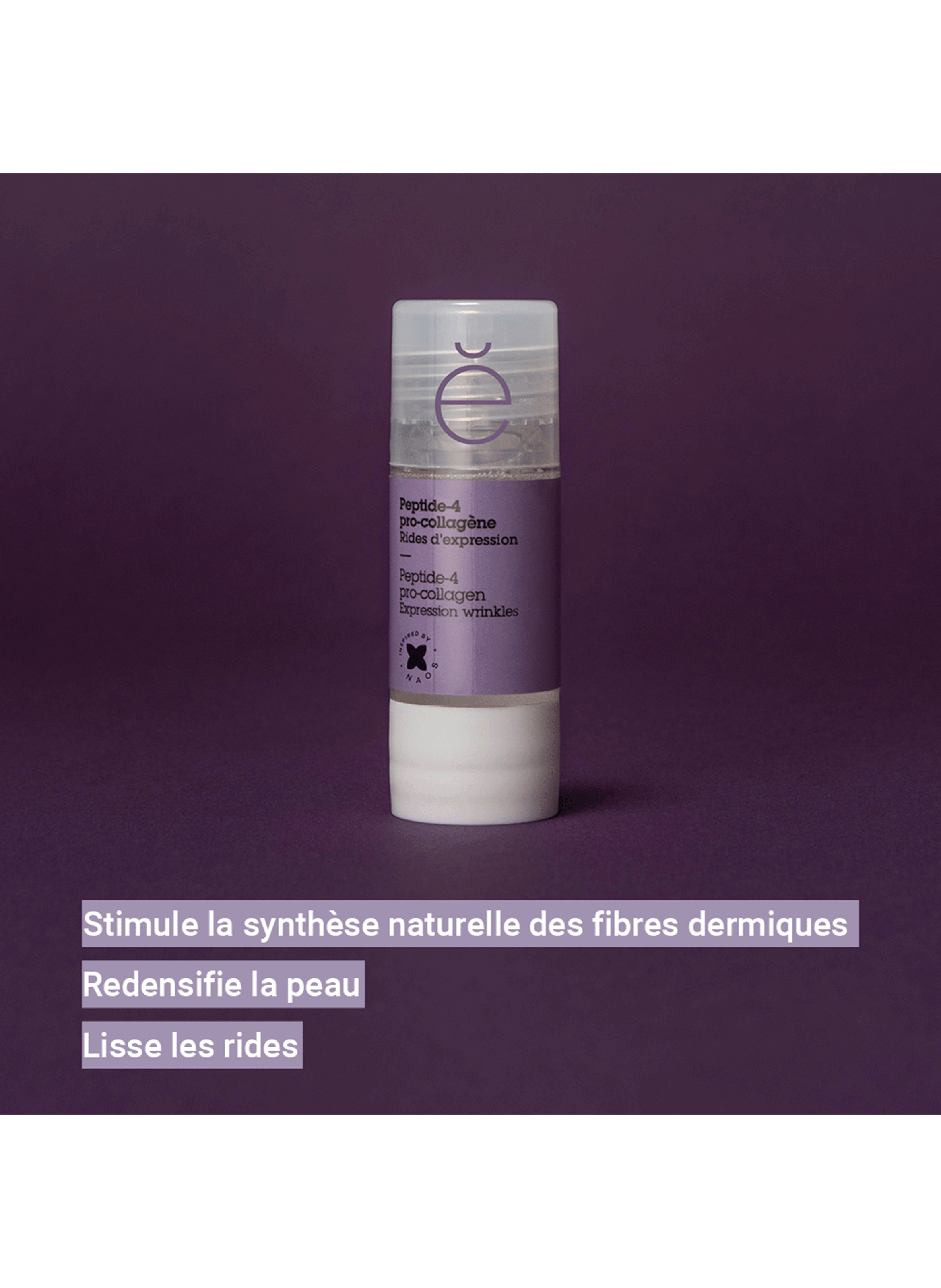 Pure active peptide-4 pro-collagen ETAT PUR No color