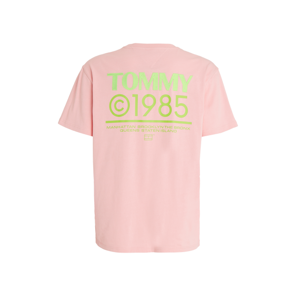 Tommy Hilfiger T-shirt With Inscriptions In Pink