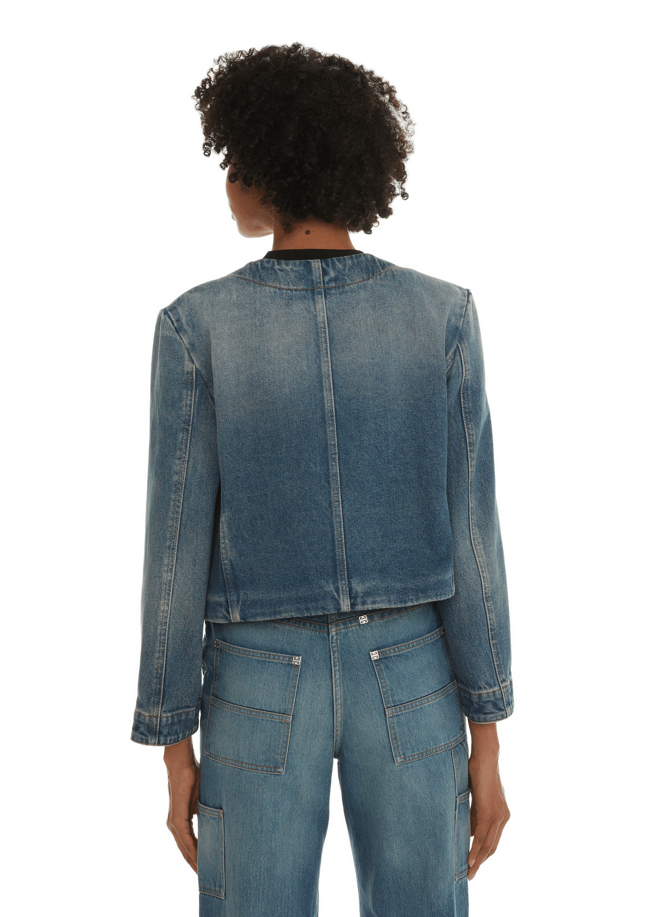 Veste en jean GIVENCHY Bleu