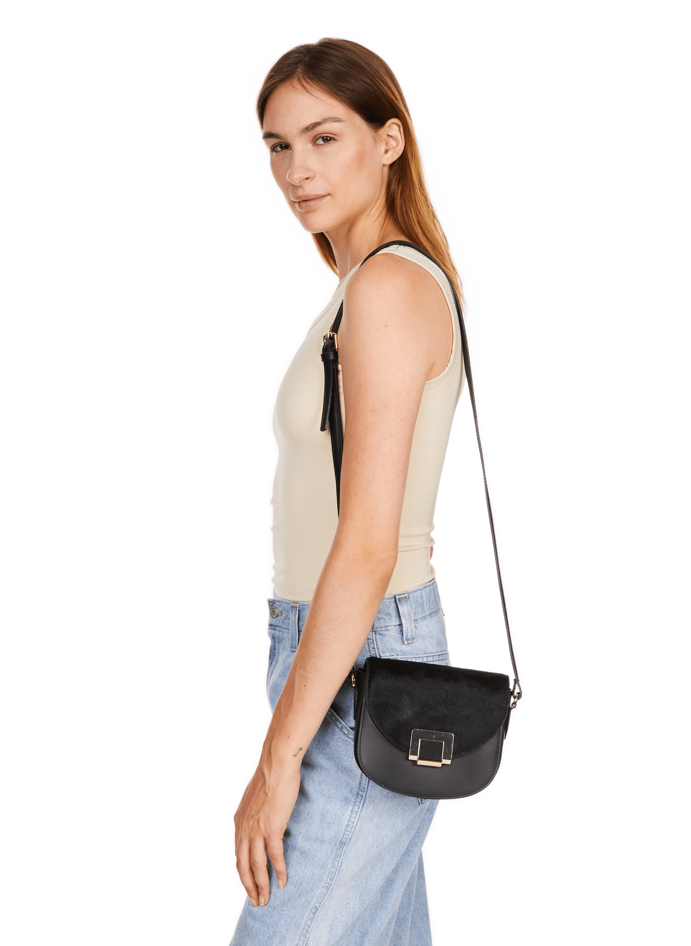 Sac à bandoulière Elise  | Noir SAISON 1865 Femme
