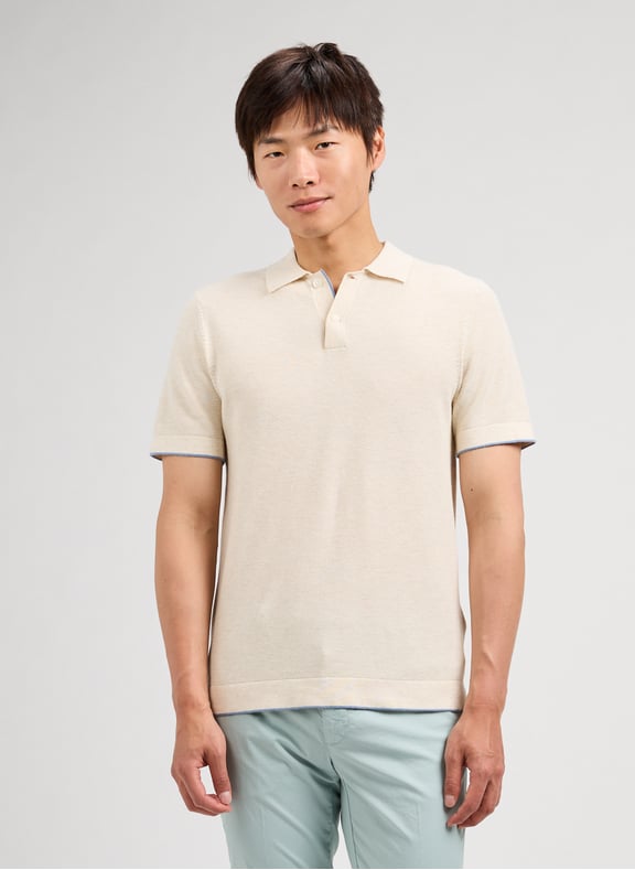 Polo en coton Beige by HACKETT HACKETT Polo en coton Beige