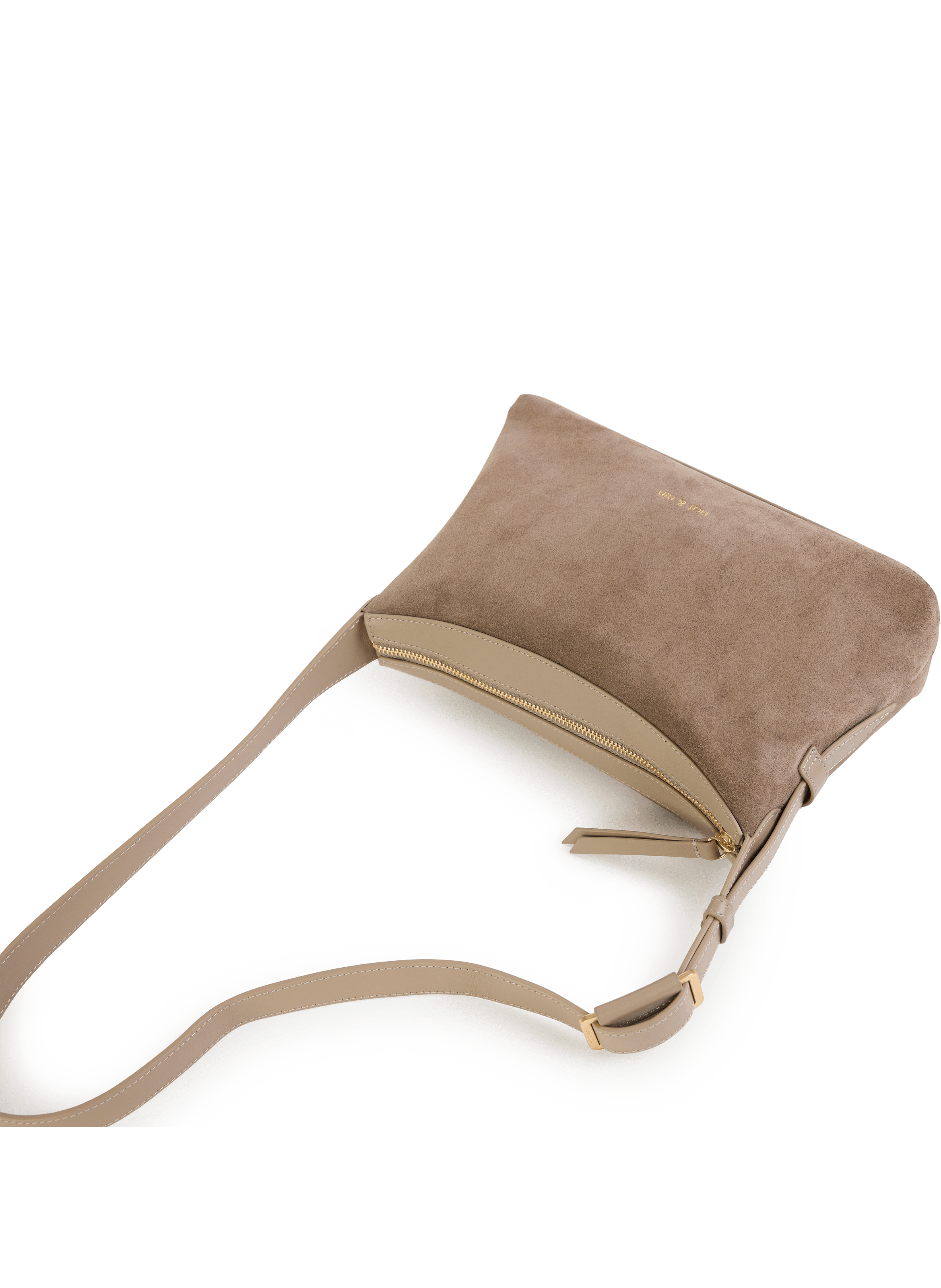 Bowie leather handbag NAT & NIN Beige