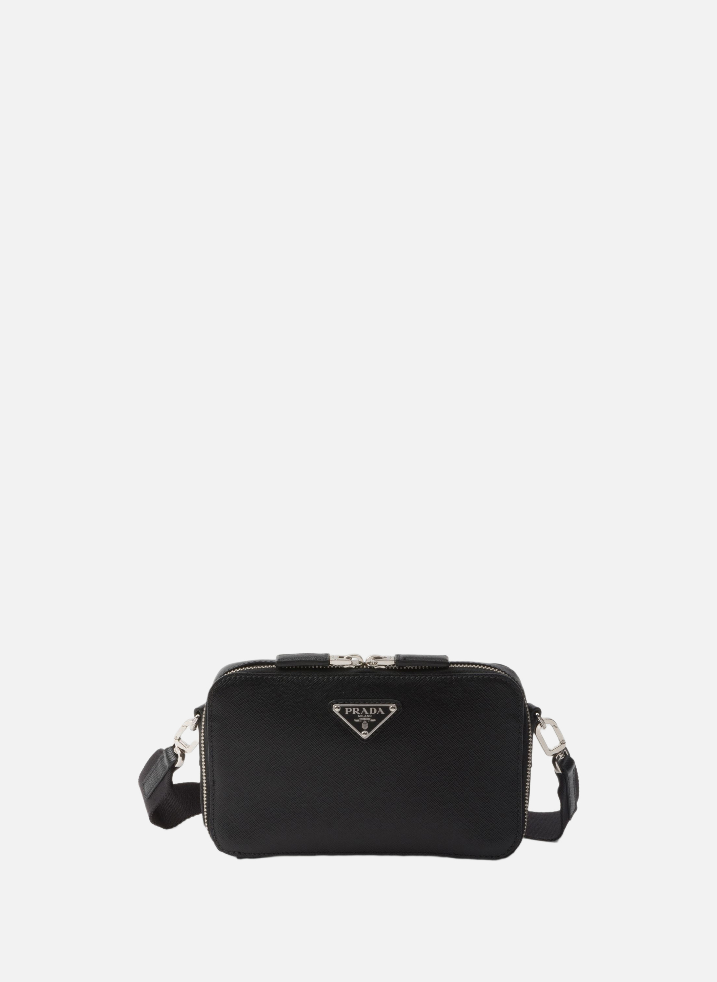 Sac prada brique en cuir saffiano Noir Prada Homme